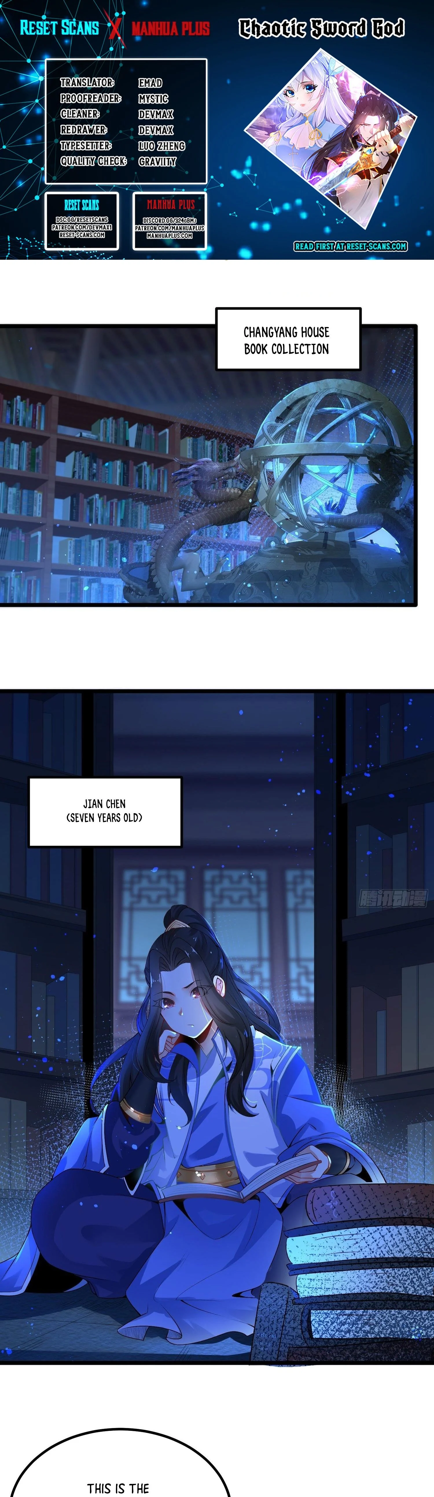 Chaotic Sword God (Remake) Chapter 3 - Page 1