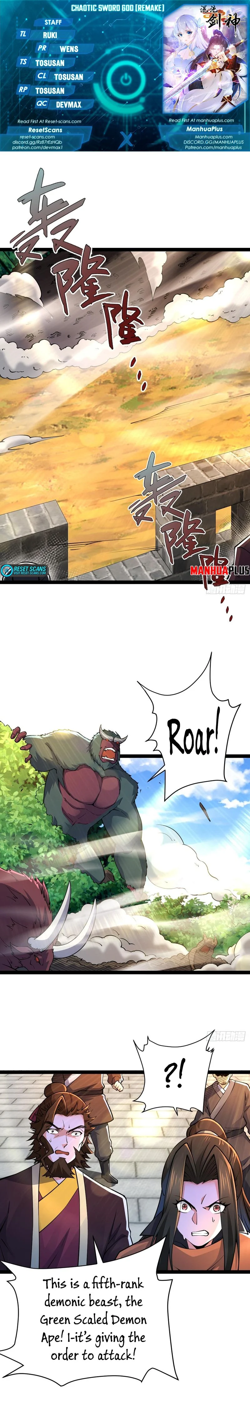 Chaotic Sword God (Remake) Chapter 93 - Page 1