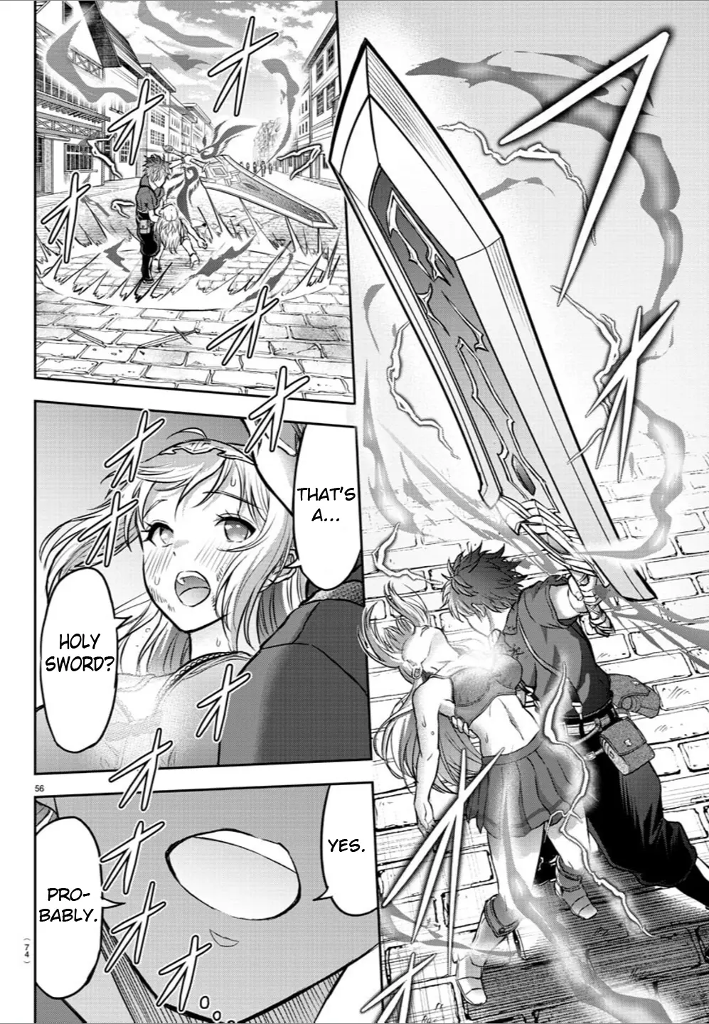 Cherry Hero and the “Holy” Sword Chapter 1 - Page 56