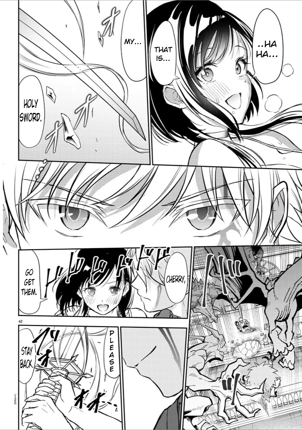 Cherry Hero and the “Holy” Sword Chapter 2 - Page 42