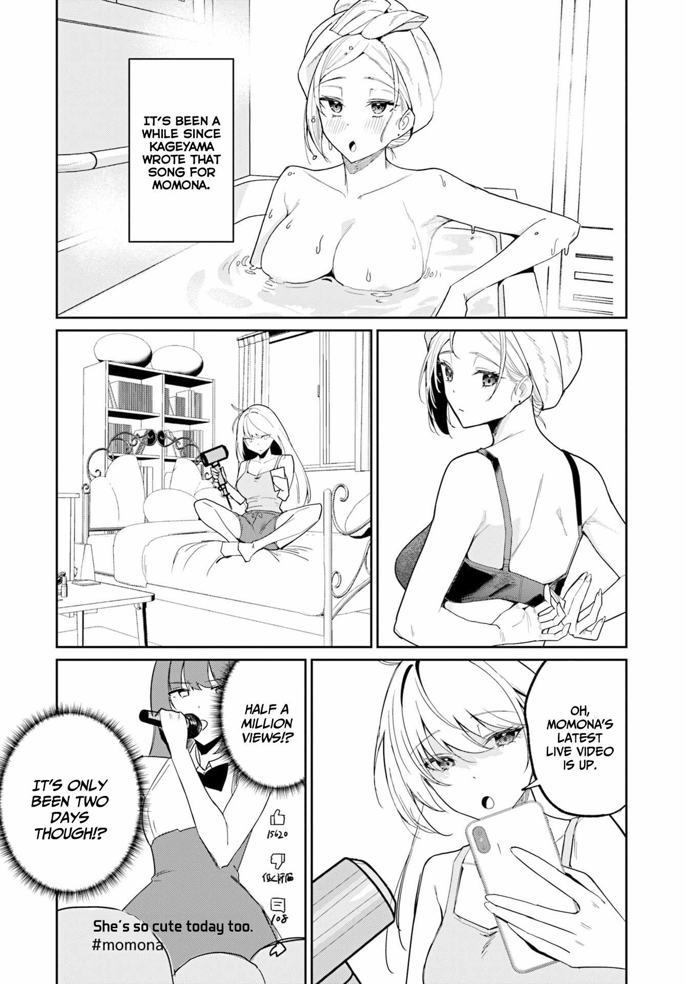 Chika Idol wo Kage de Sasaeru Ore Chapter 10 - Page 3