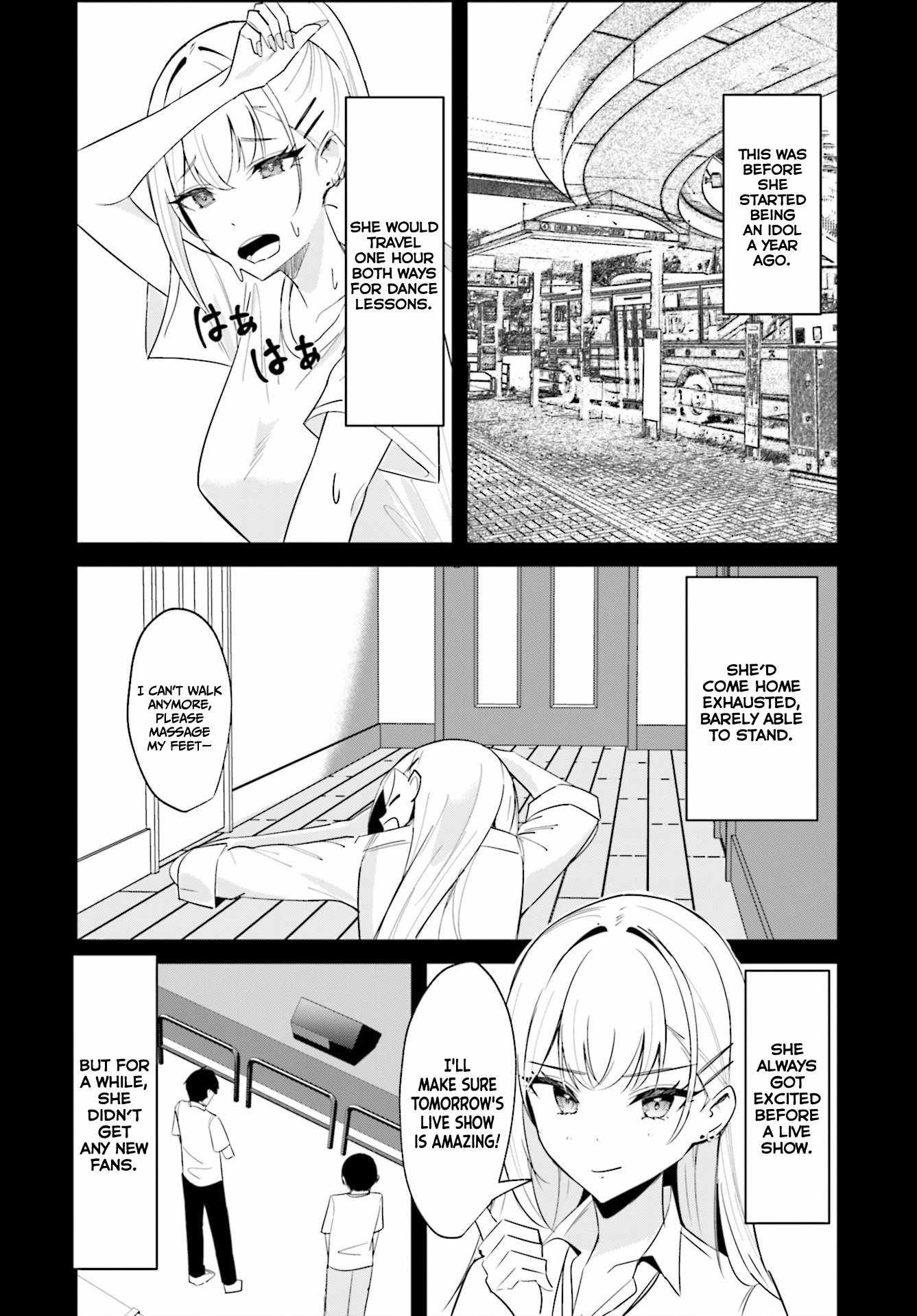 Chika Idol wo Kage de Sasaeru Ore Chapter 2 - Page 13