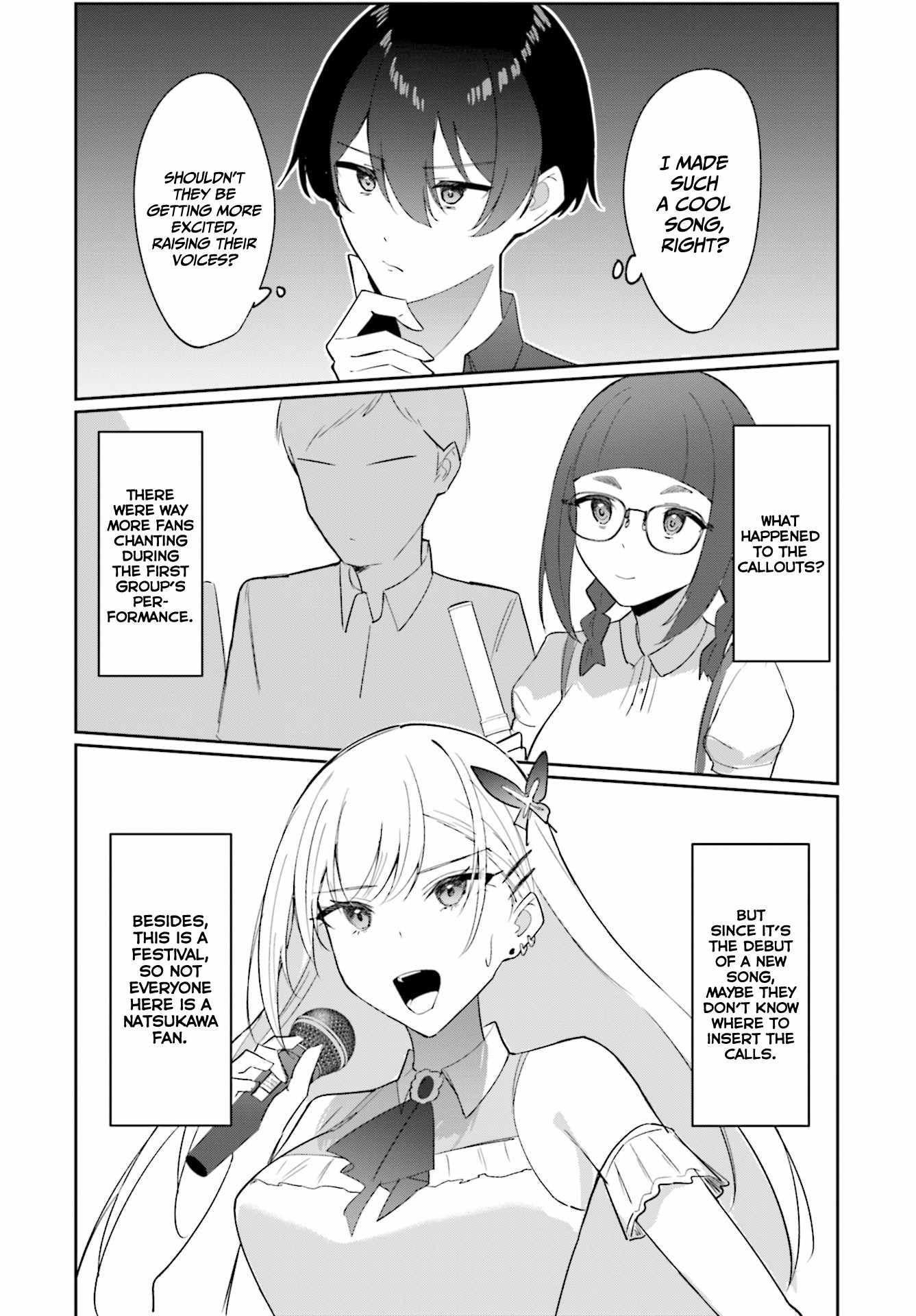 Chika Idol wo Kage de Sasaeru Ore Chapter 3 - Page 15