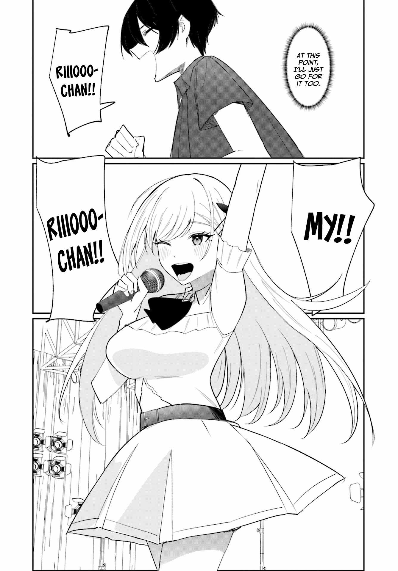 Chika Idol wo Kage de Sasaeru Ore Chapter 3 - Page 19