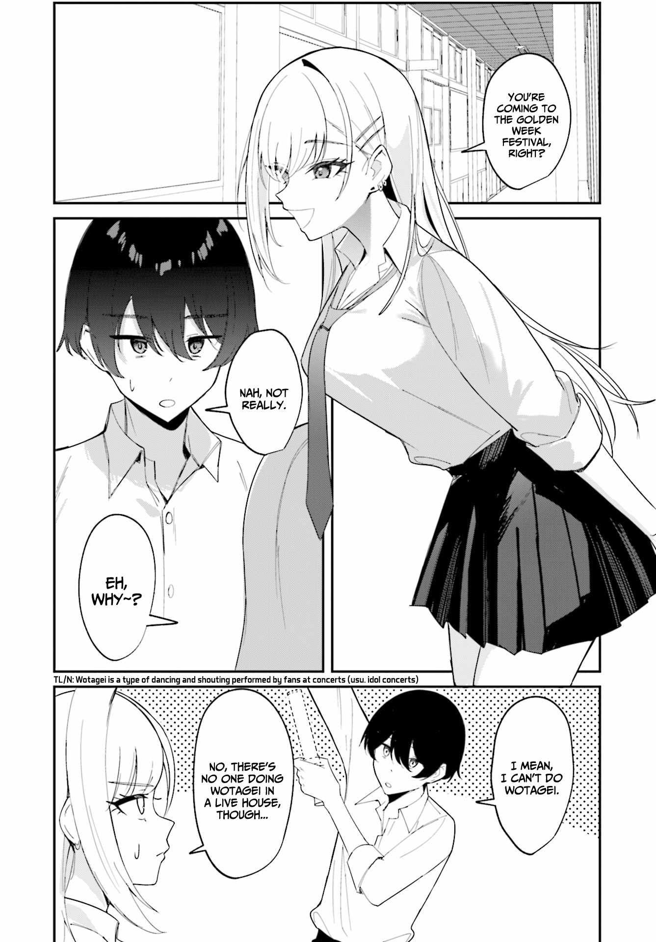 Chika Idol wo Kage de Sasaeru Ore Chapter 3 - Page 3