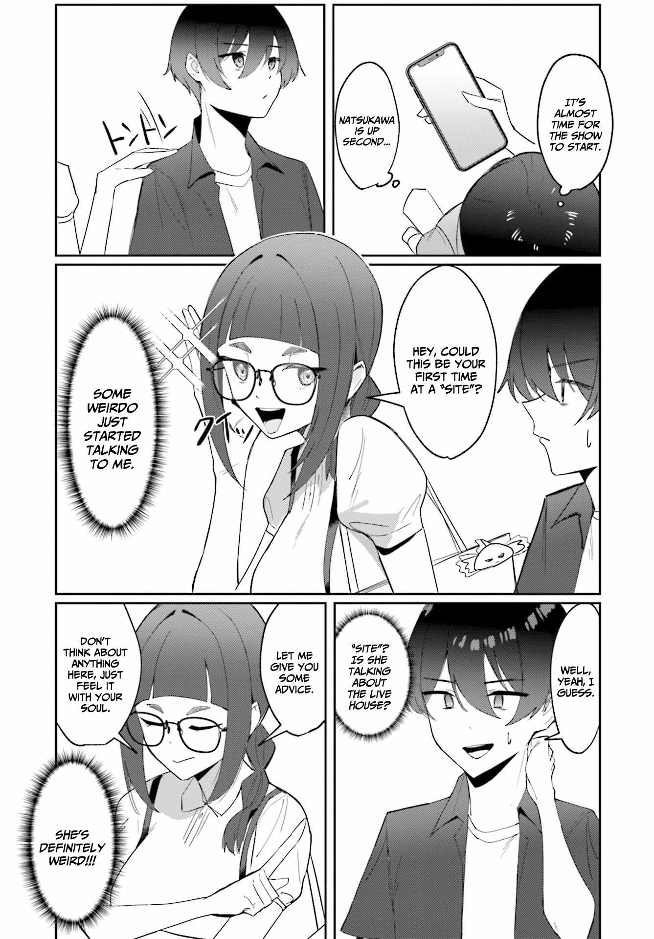 Chika Idol wo Kage de Sasaeru Ore Chapter 3 - Page 6
