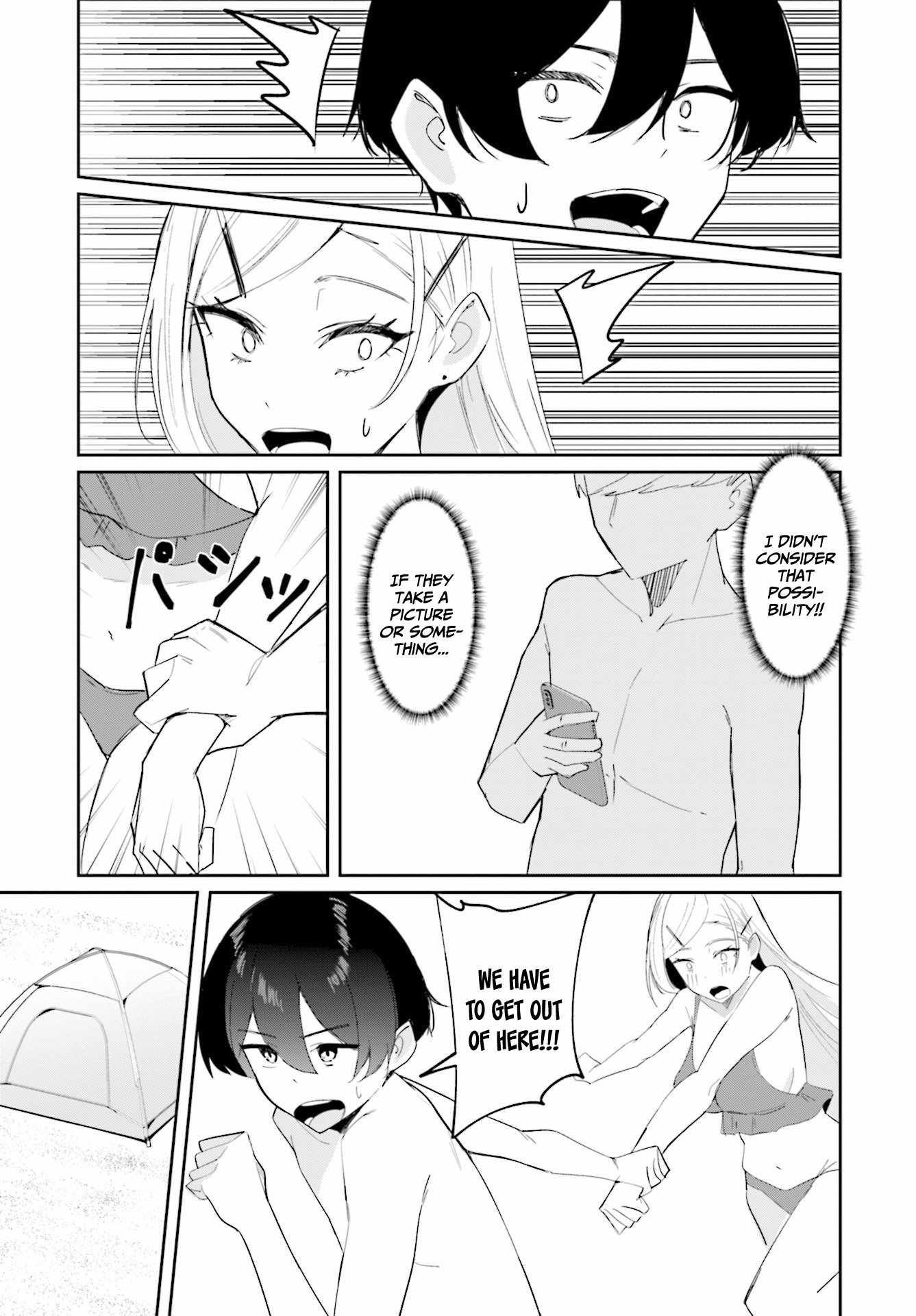 Chika Idol wo Kage de Sasaeru Ore Chapter 5 - Page 18