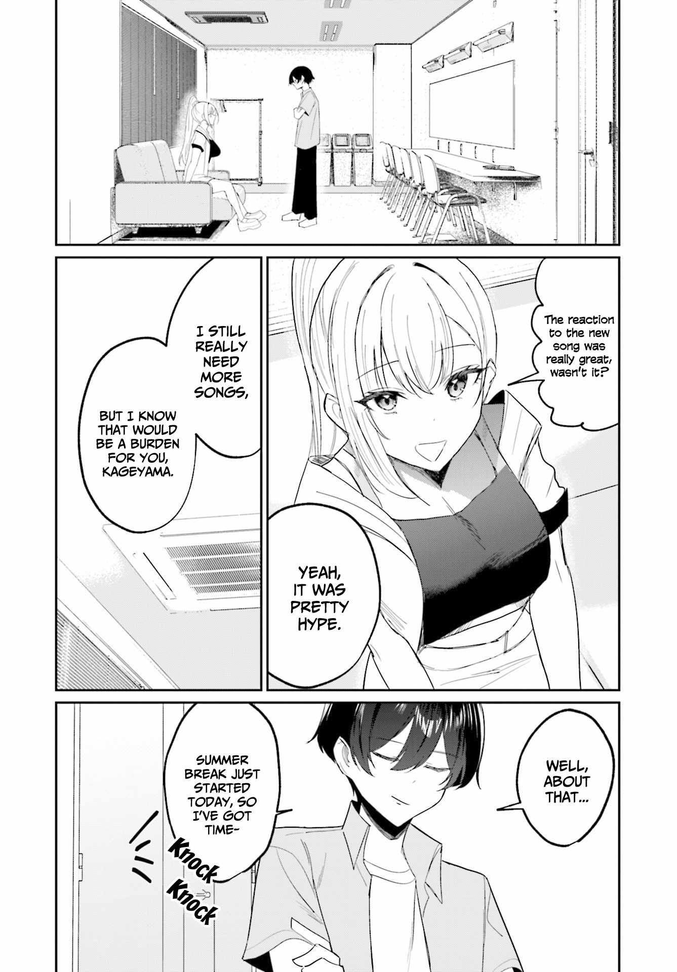 Chika Idol wo Kage de Sasaeru Ore Chapter 7 - Page 11