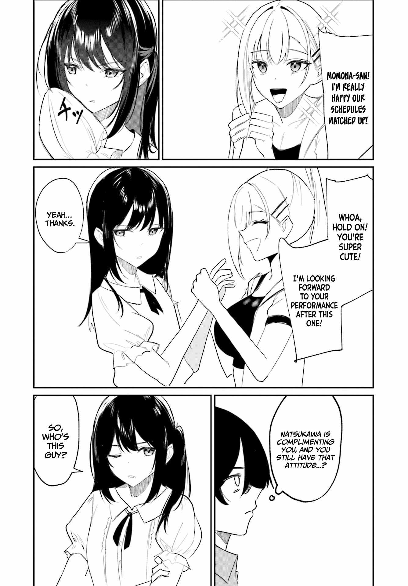 Chika Idol wo Kage de Sasaeru Ore Chapter 7 - Page 13