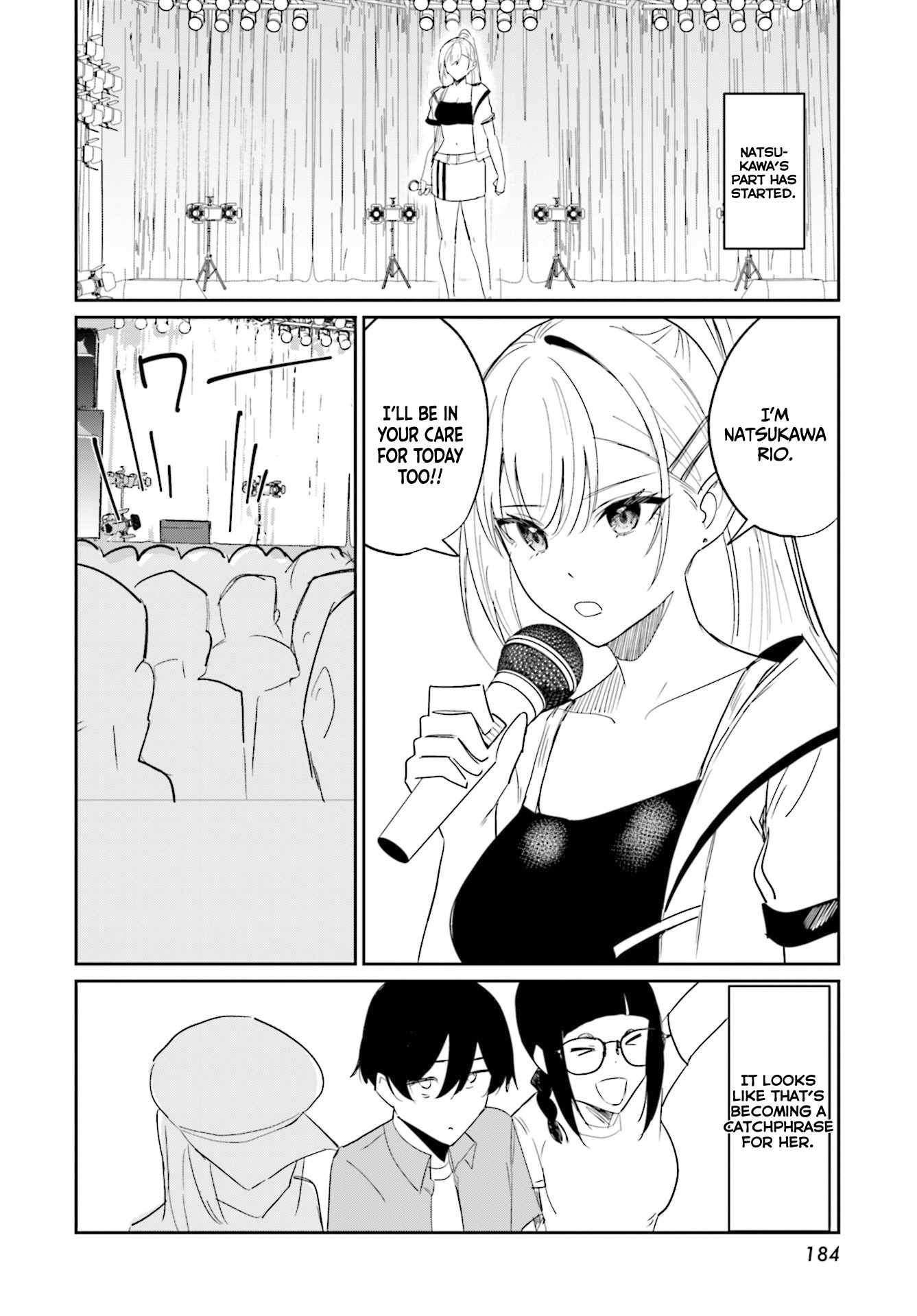 Chika Idol wo Kage de Sasaeru Ore Chapter 7 - Page 7