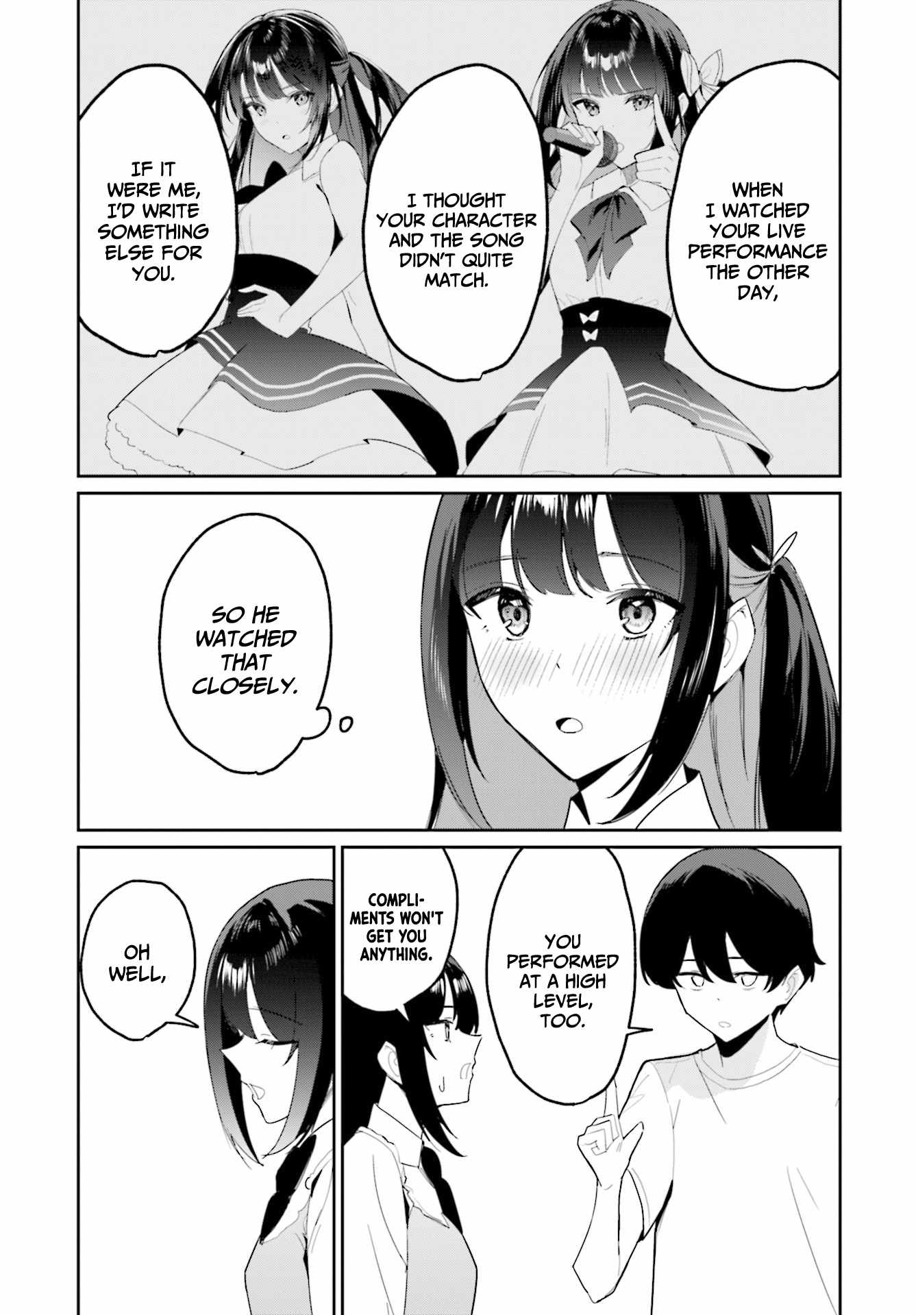 Chika Idol wo Kage de Sasaeru Ore Chapter 8 - Page 22