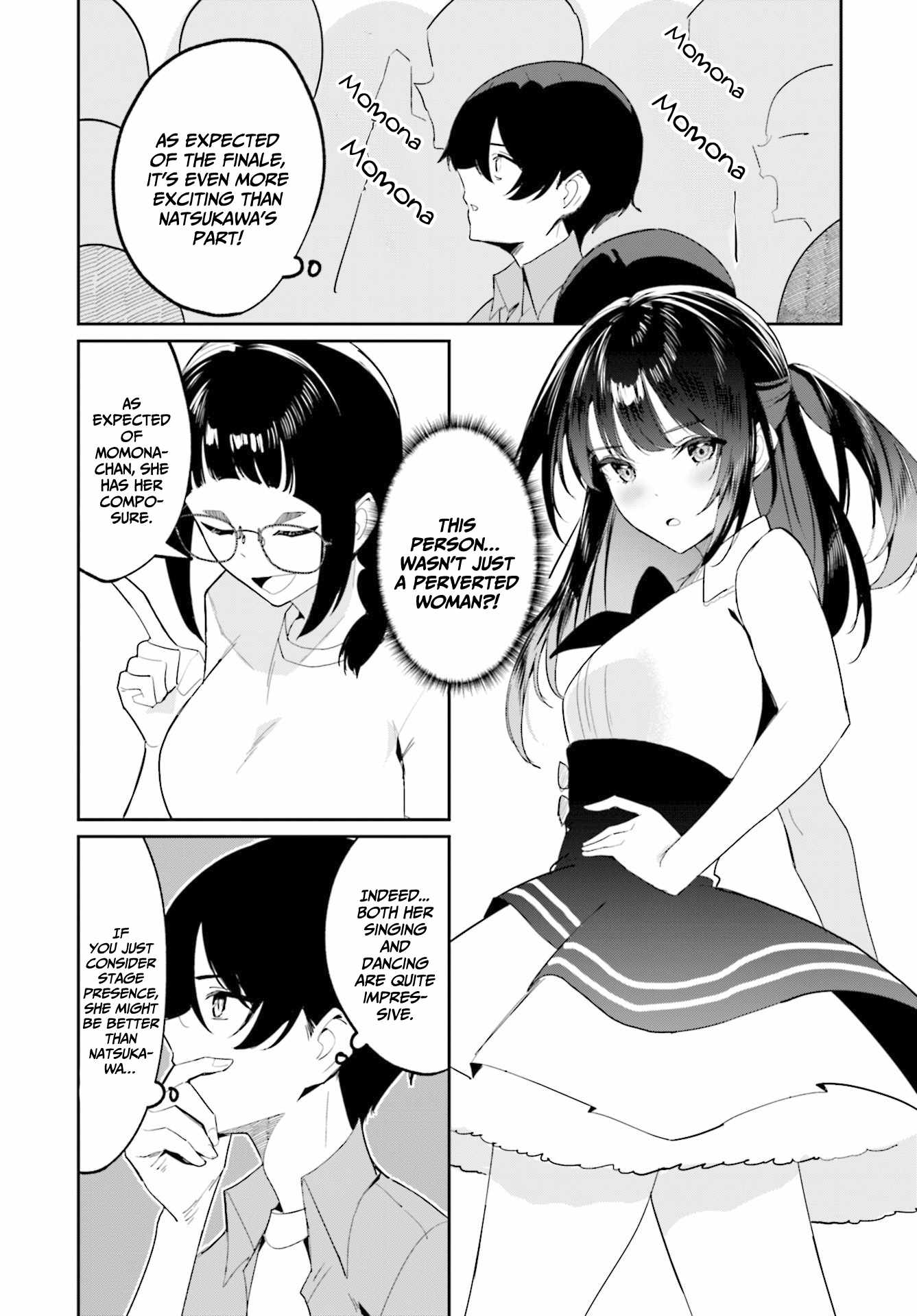 Chika Idol wo Kage de Sasaeru Ore Chapter 8 - Page 8