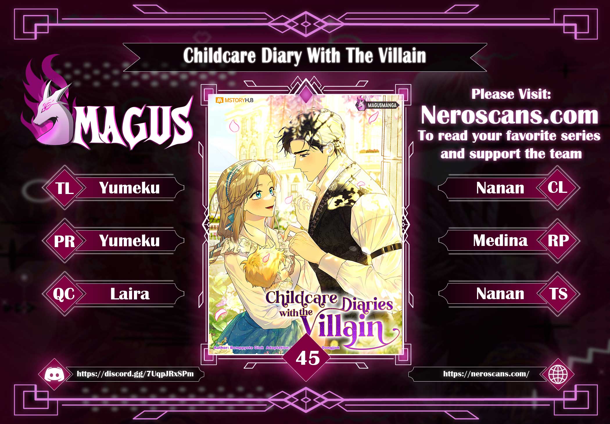 Childcare Diary With the Villain Chapter 45 - Page 1