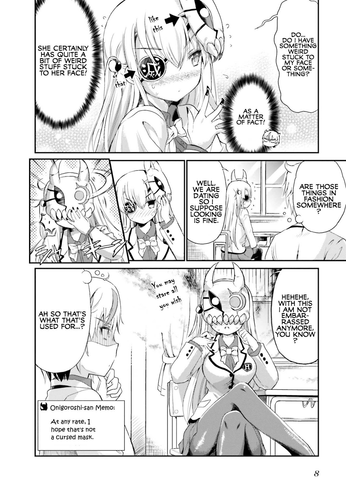Choroidesuyo Onigoroshi-san! Chapter 1 - Page 8