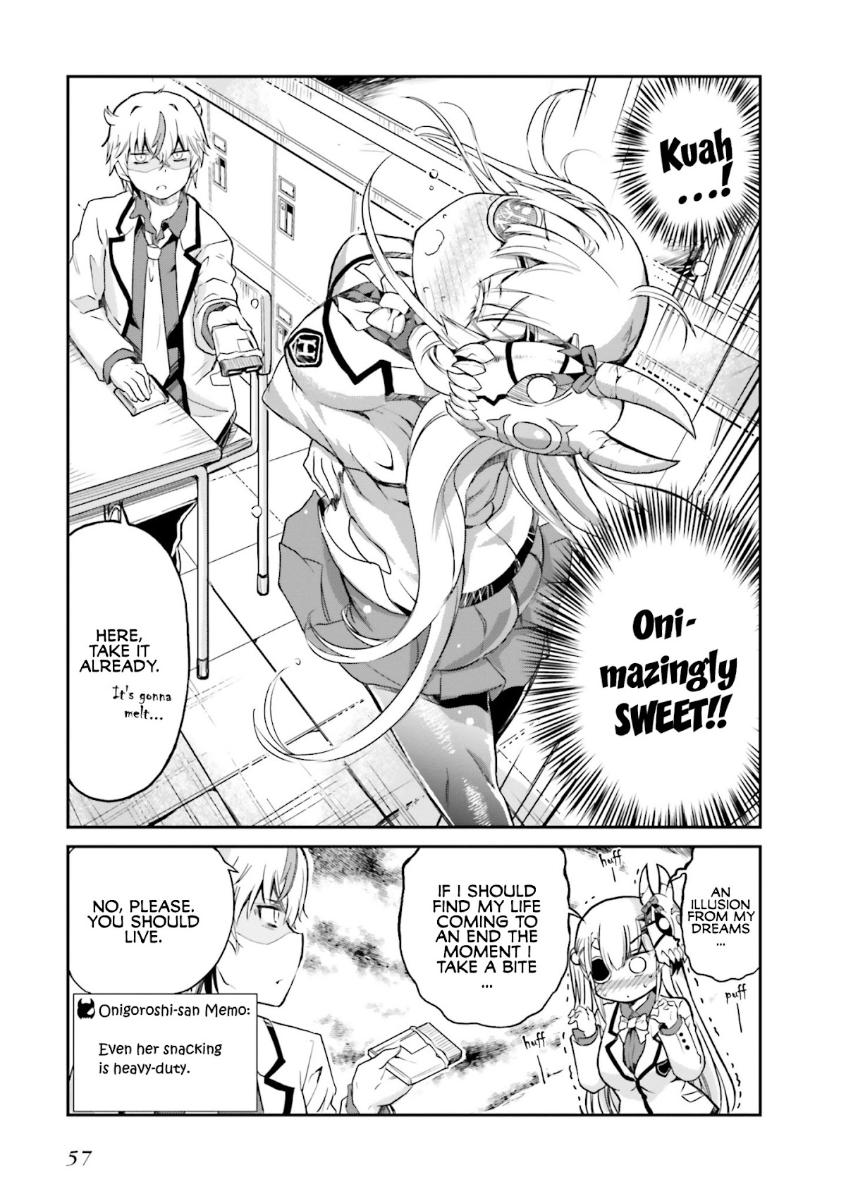 Choroidesuyo Onigoroshi-san! Chapter 3 - Page 11
