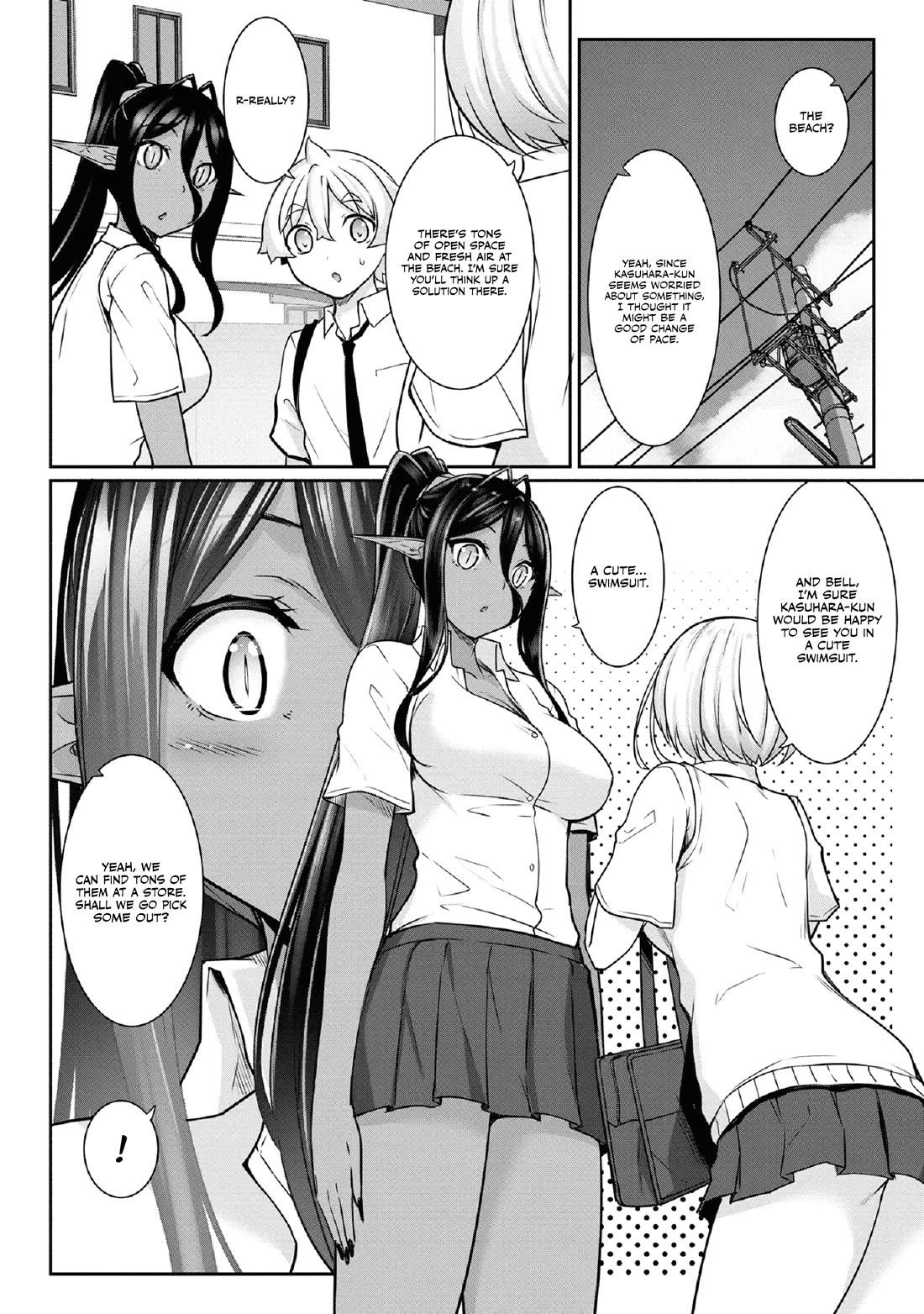 Chotto dake ai ga omoi Dark Elf ga isekai kara oikakete kita Chapter 10 - Page 5
