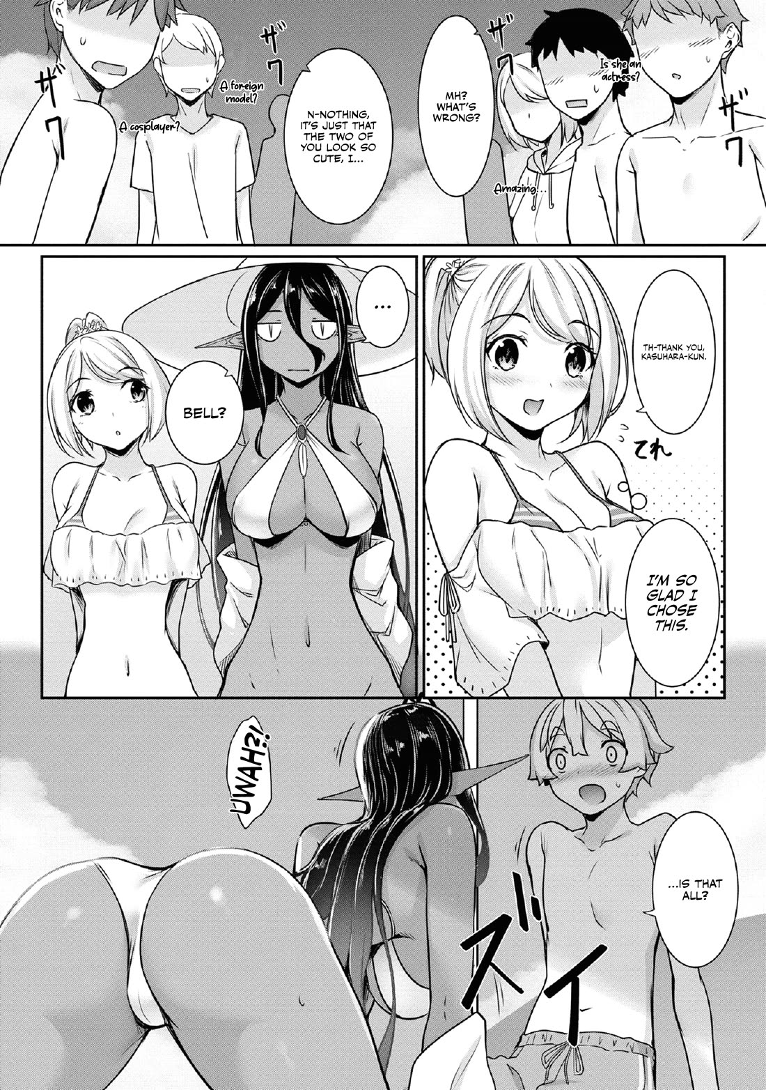 Chotto dake ai ga omoi Dark Elf ga isekai kara oikakete kita Chapter 10 - Page 9