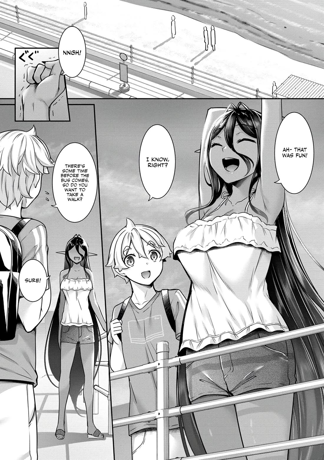 Chotto dake ai ga omoi Dark Elf ga isekai kara oikakete kita Chapter 11 - Page 10