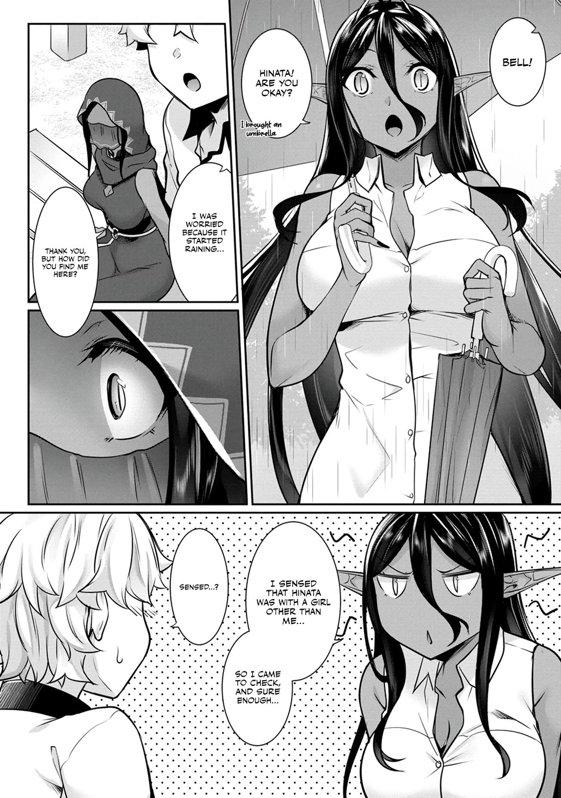 Chotto dake ai ga omoi Dark Elf ga isekai kara oikakete kita Chapter 12 - Page 15