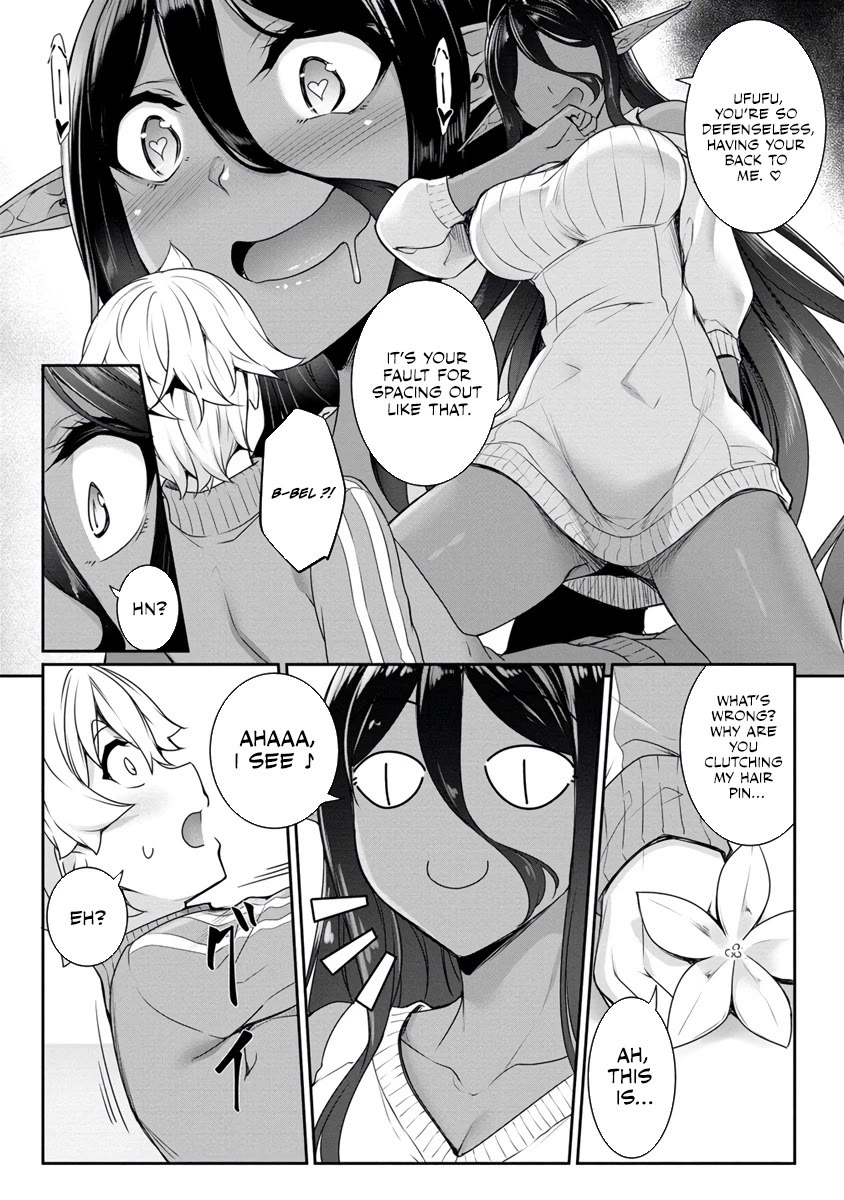 Chotto dake ai ga omoi Dark Elf ga isekai kara oikakete kita Chapter 17 - Page 12