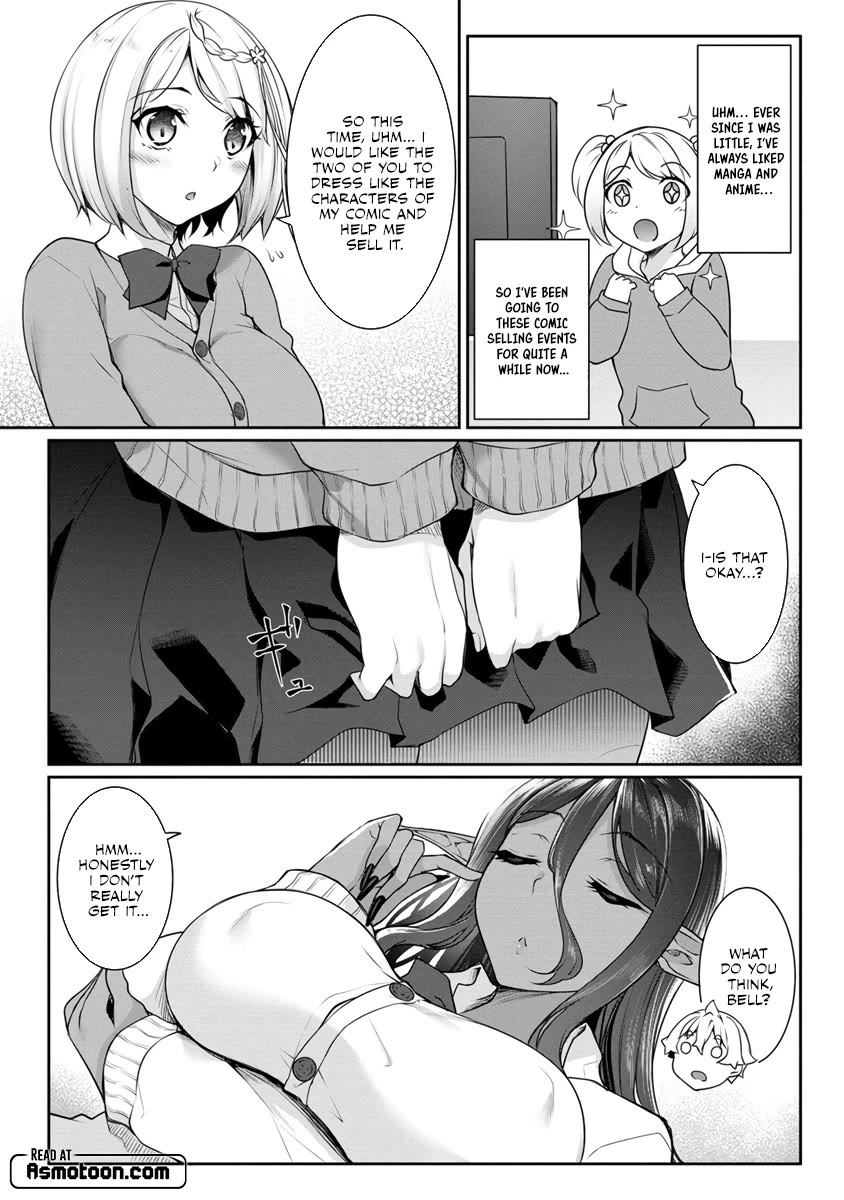 Chotto dake ai ga omoi Dark Elf ga isekai kara oikakete kita Chapter 18 - Page 4