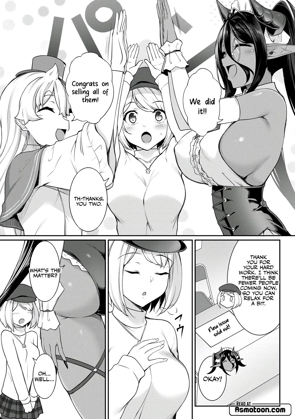 Chotto dake ai ga omoi Dark Elf ga isekai kara oikakete kita Chapter 19 - Page 2