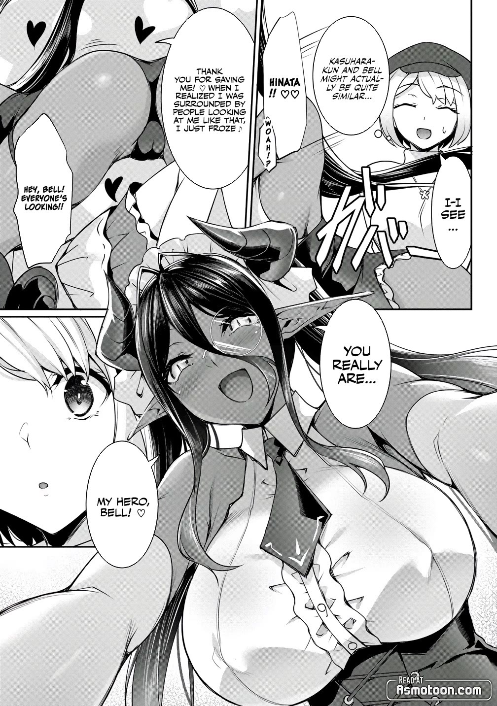 Chotto dake ai ga omoi Dark Elf ga isekai kara oikakete kita Chapter 19 - Page 8