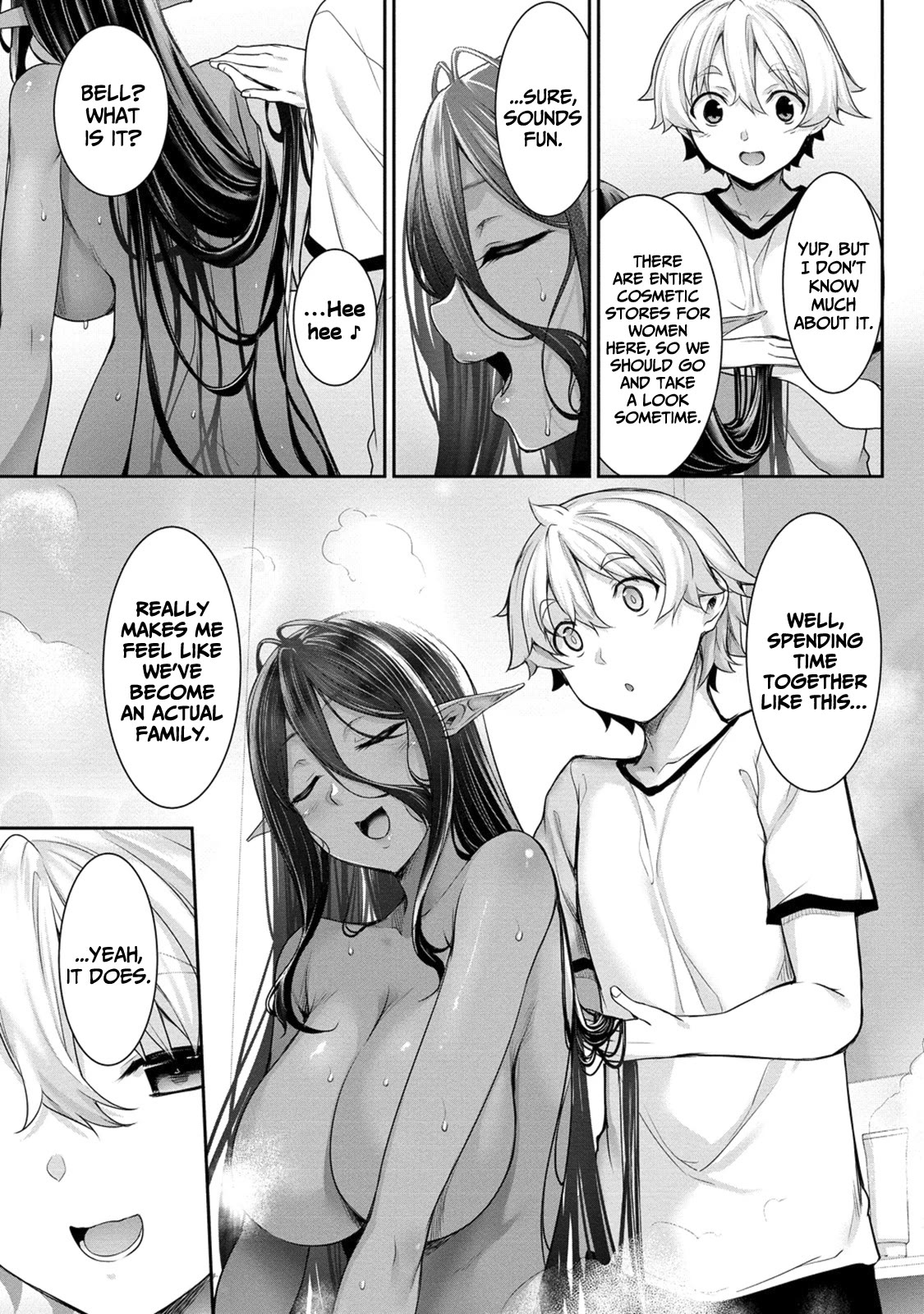 Chotto dake ai ga omoi Dark Elf ga isekai kara oikakete kita Chapter 2 - Page 7