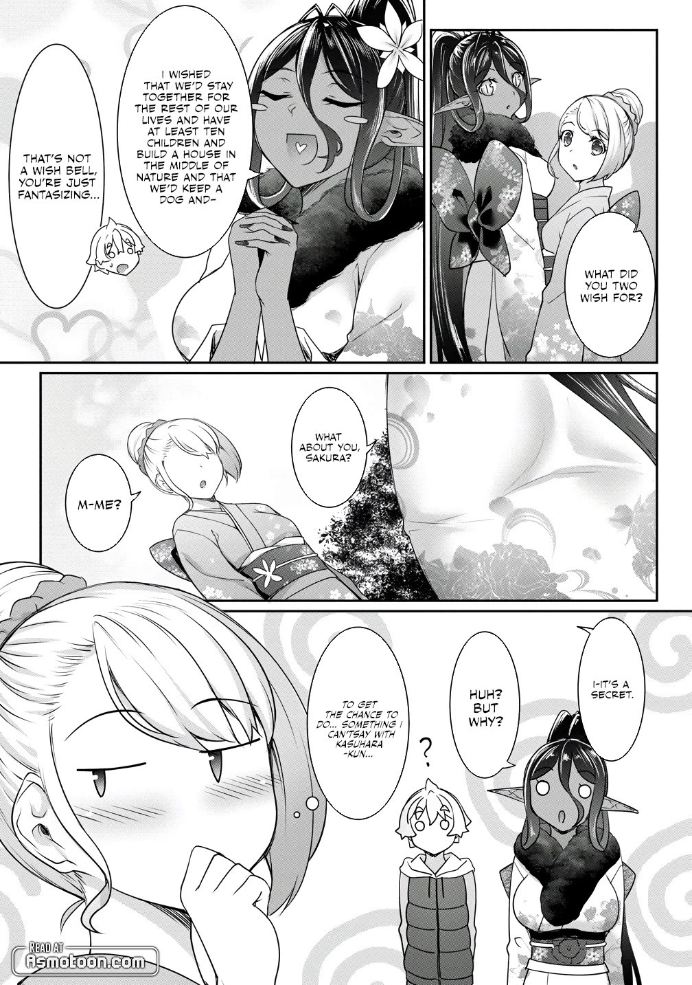 Chotto dake ai ga omoi Dark Elf ga isekai kara oikakete kita Chapter 20 - Page 4