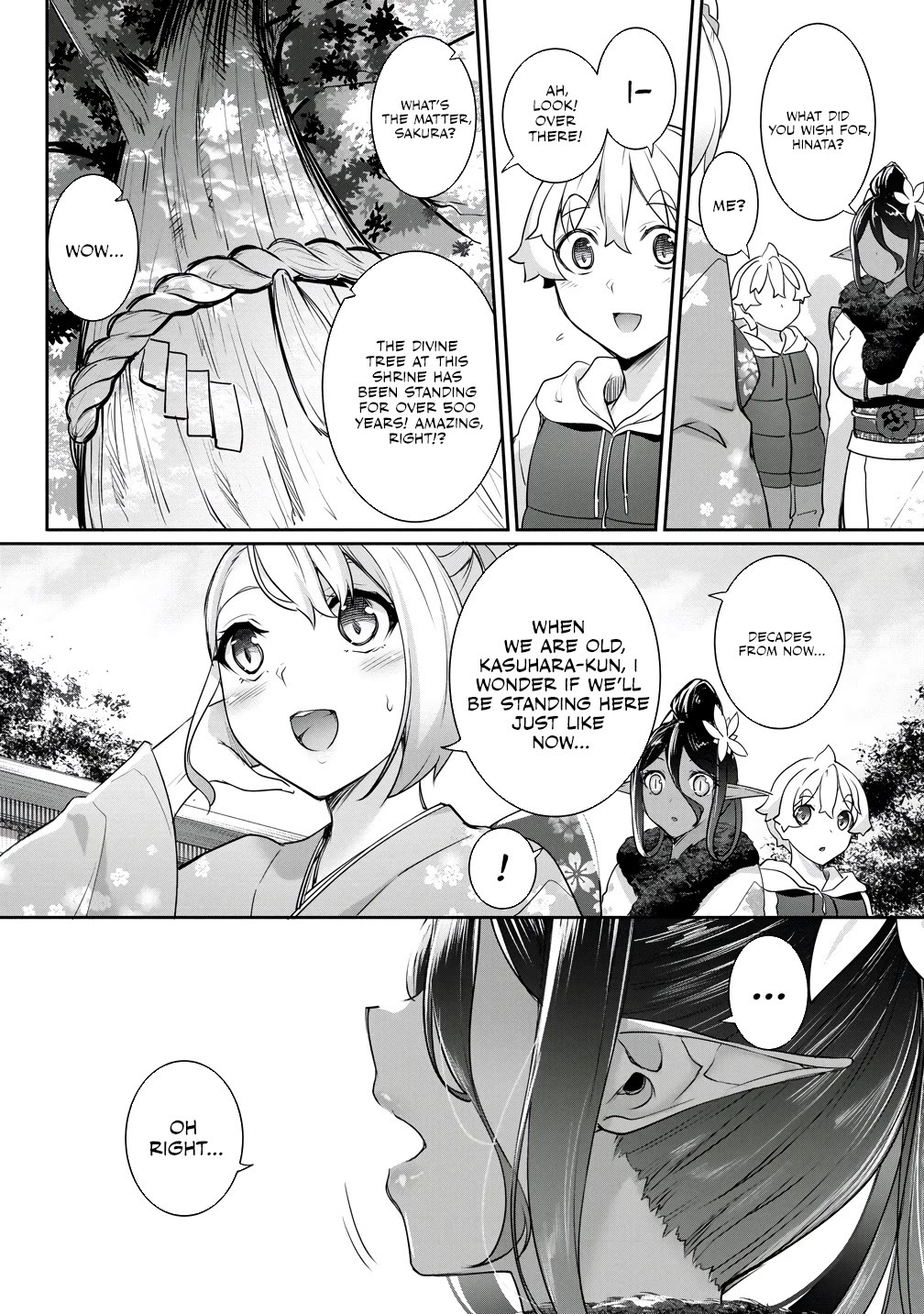 Chotto dake ai ga omoi Dark Elf ga isekai kara oikakete kita Chapter 20 - Page 5