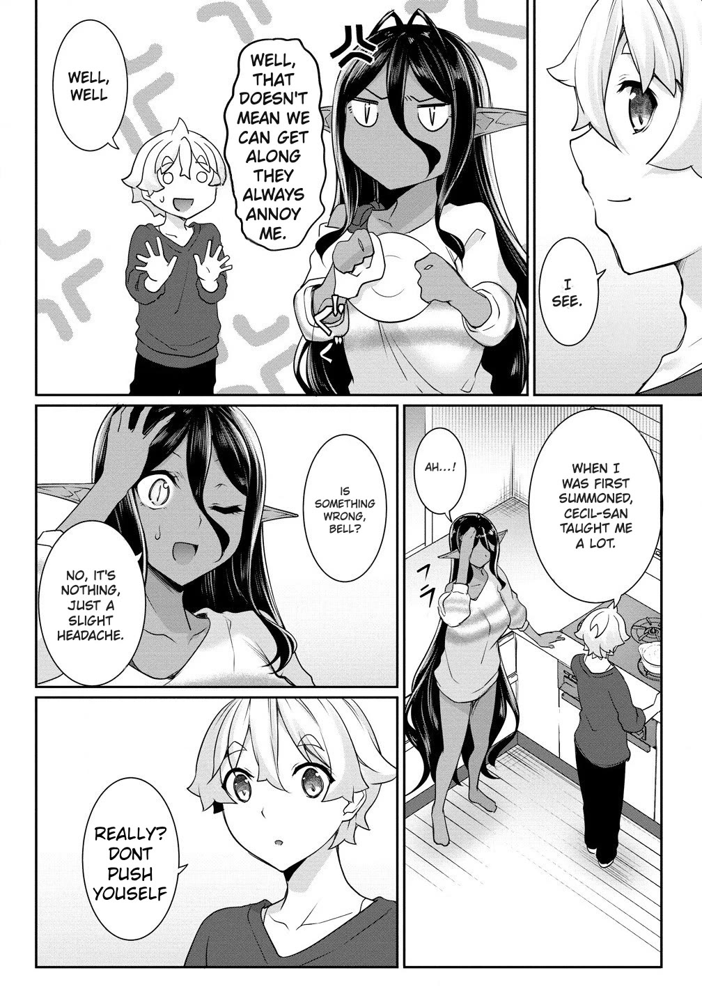 Chotto dake ai ga omoi Dark Elf ga isekai kara oikakete kita Chapter 22 - Page 7