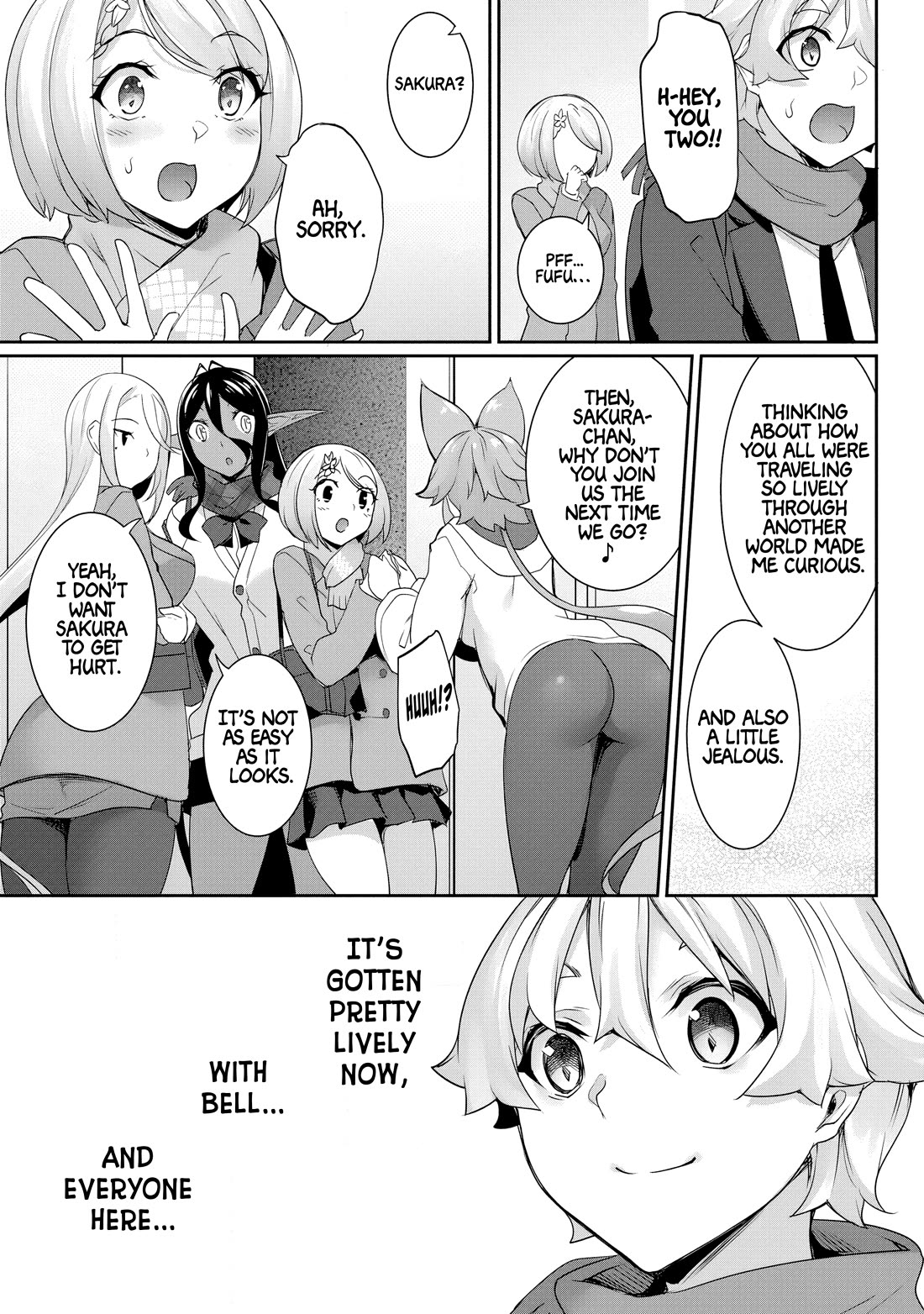 Chotto dake ai ga omoi Dark Elf ga isekai kara oikakete kita Chapter 23 - Page 18