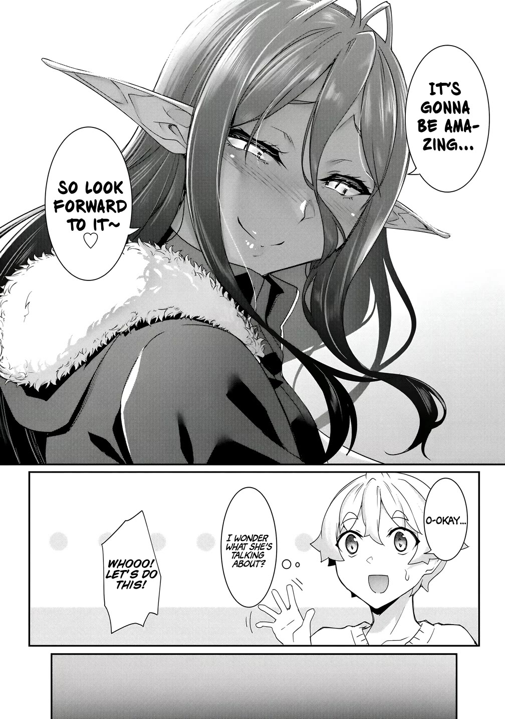 Chotto dake ai ga omoi Dark Elf ga isekai kara oikakete kita Chapter 24 - Page 12