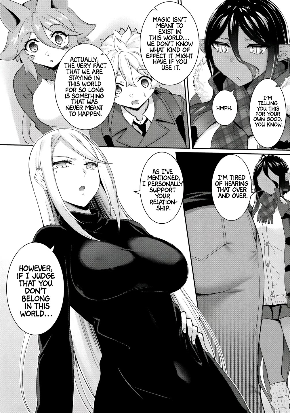 Chotto dake ai ga omoi Dark Elf ga isekai kara oikakete kita Chapter 24 - Page 3
