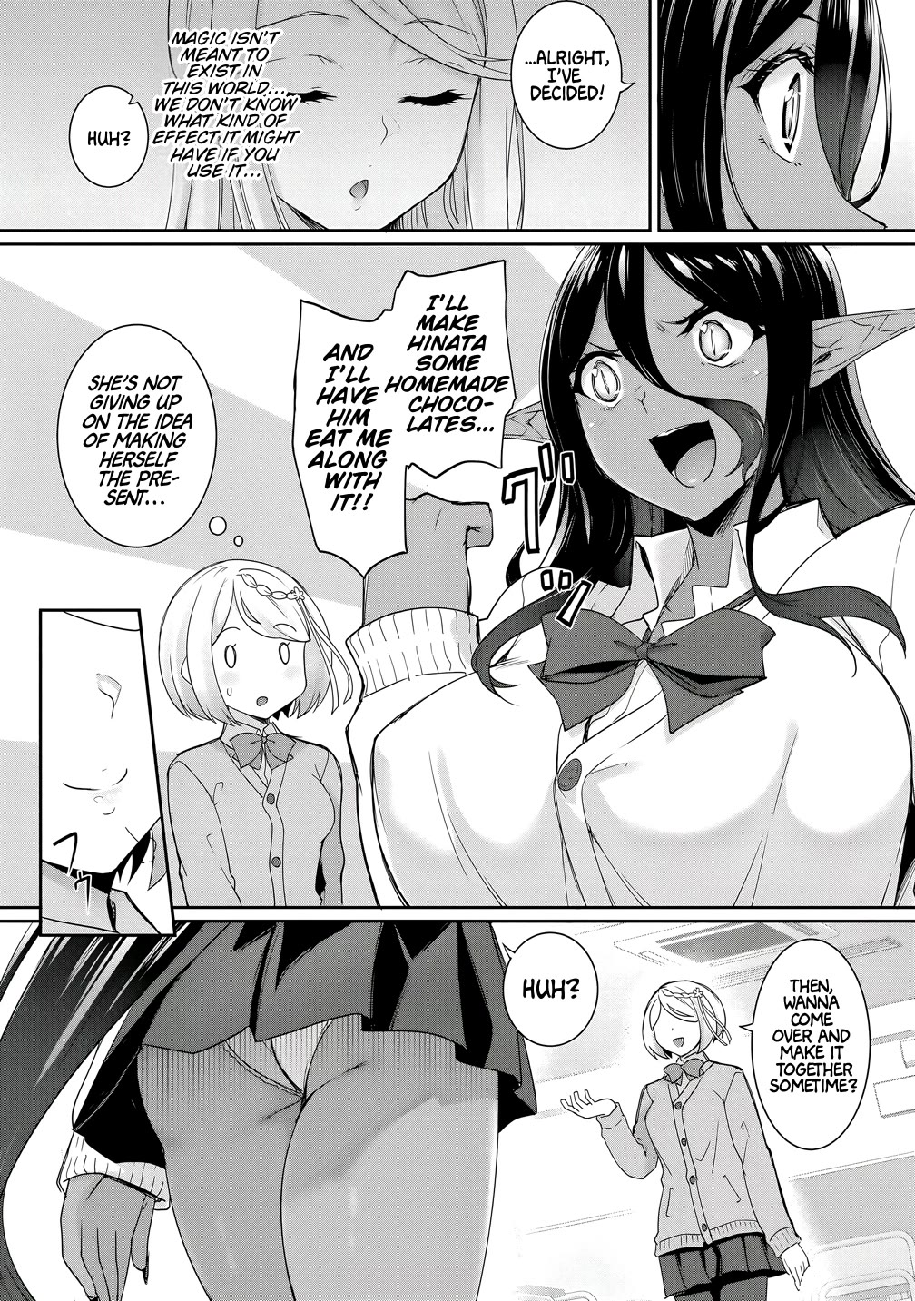 Chotto dake ai ga omoi Dark Elf ga isekai kara oikakete kita Chapter 24 - Page 9