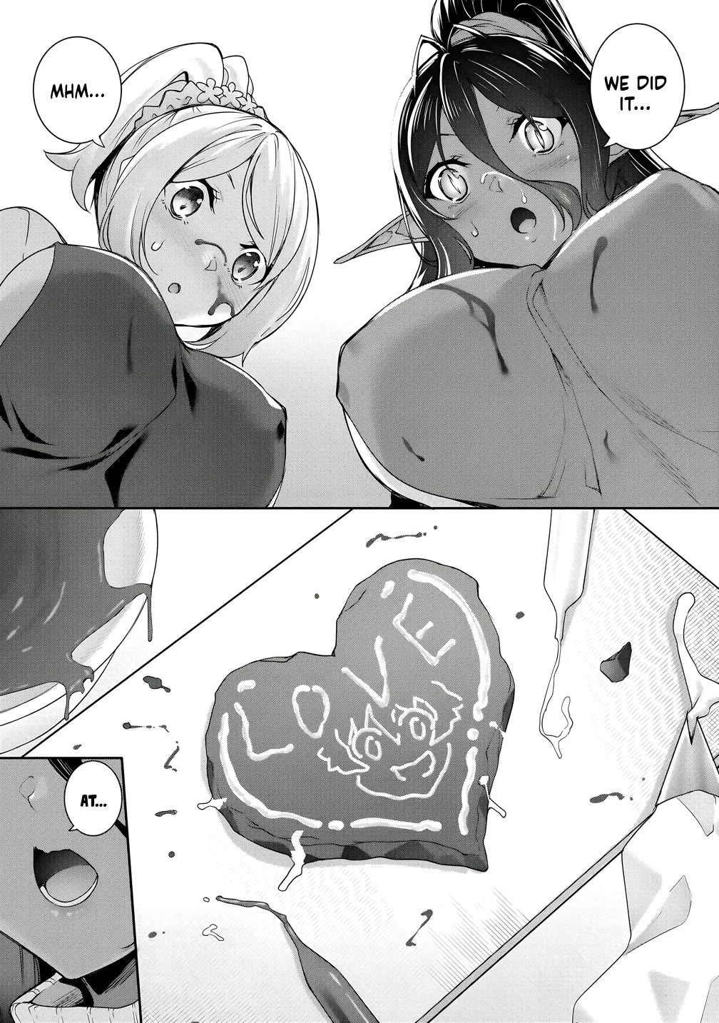 Chotto dake ai ga omoi Dark Elf ga isekai kara oikakete kita Chapter 25 - Page 0