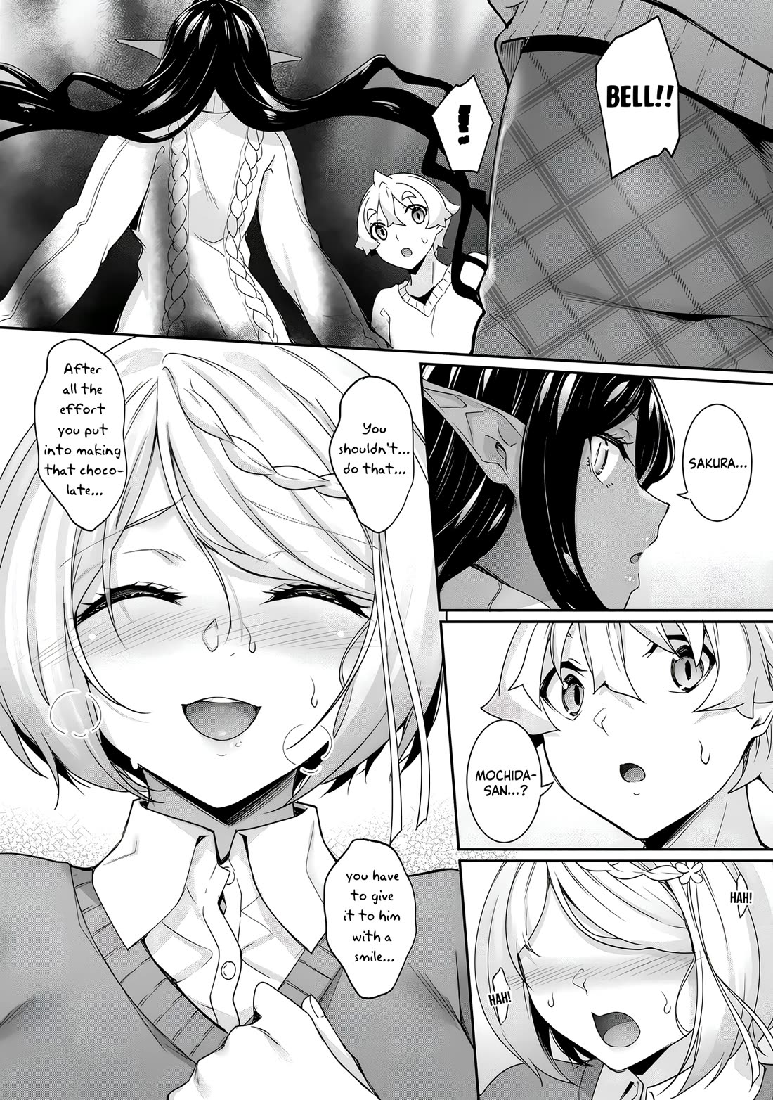 Chotto dake ai ga omoi Dark Elf ga isekai kara oikakete kita Chapter 25 - Page 17
