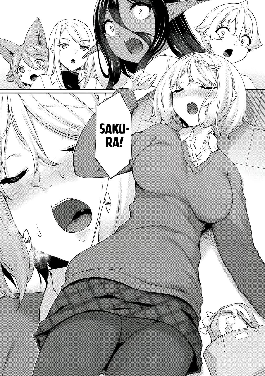 Chotto dake ai ga omoi Dark Elf ga isekai kara oikakete kita Chapter 26 - Page 0