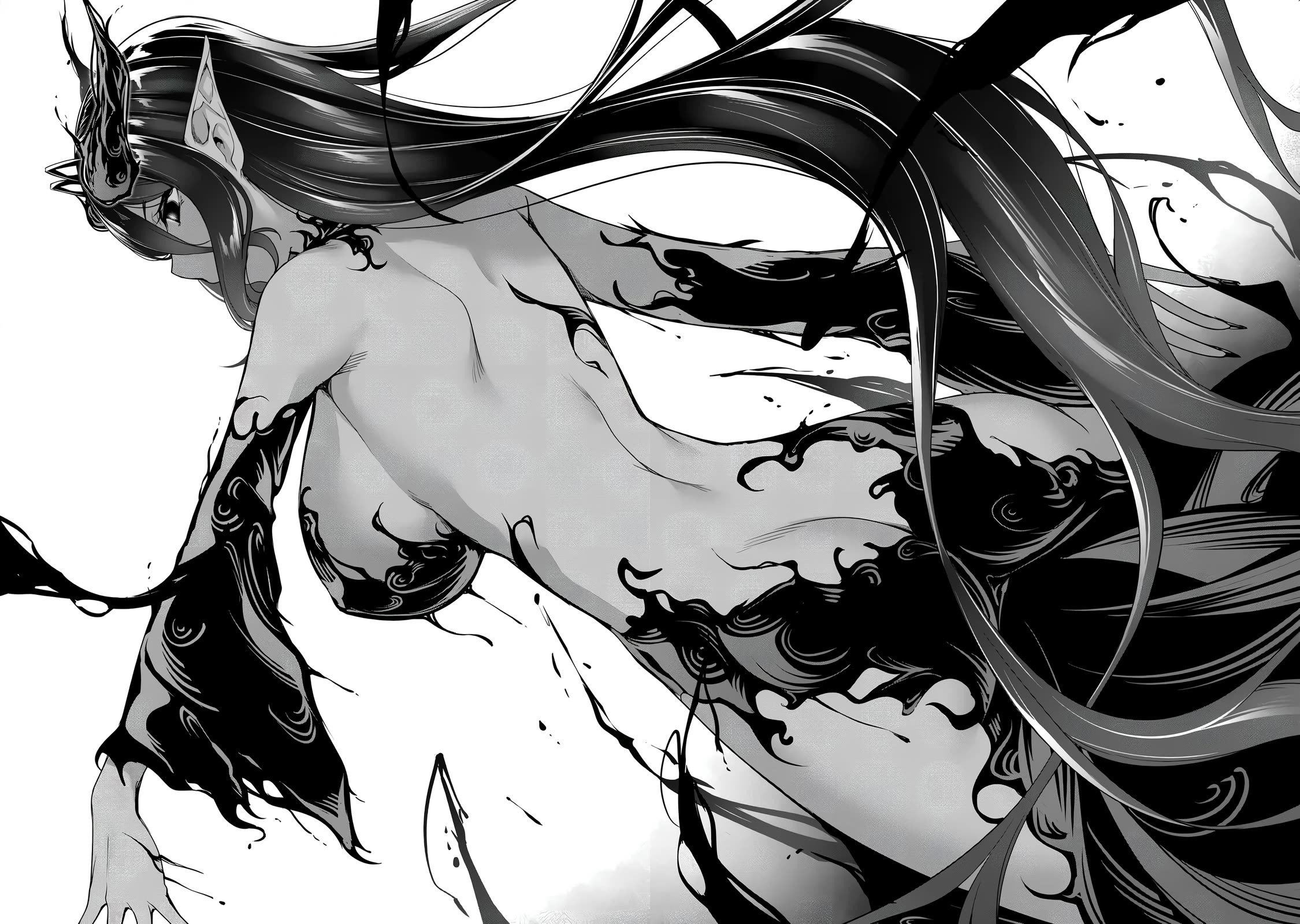 Chotto dake ai ga omoi Dark Elf ga isekai kara oikakete kita Chapter 27 - Page 24