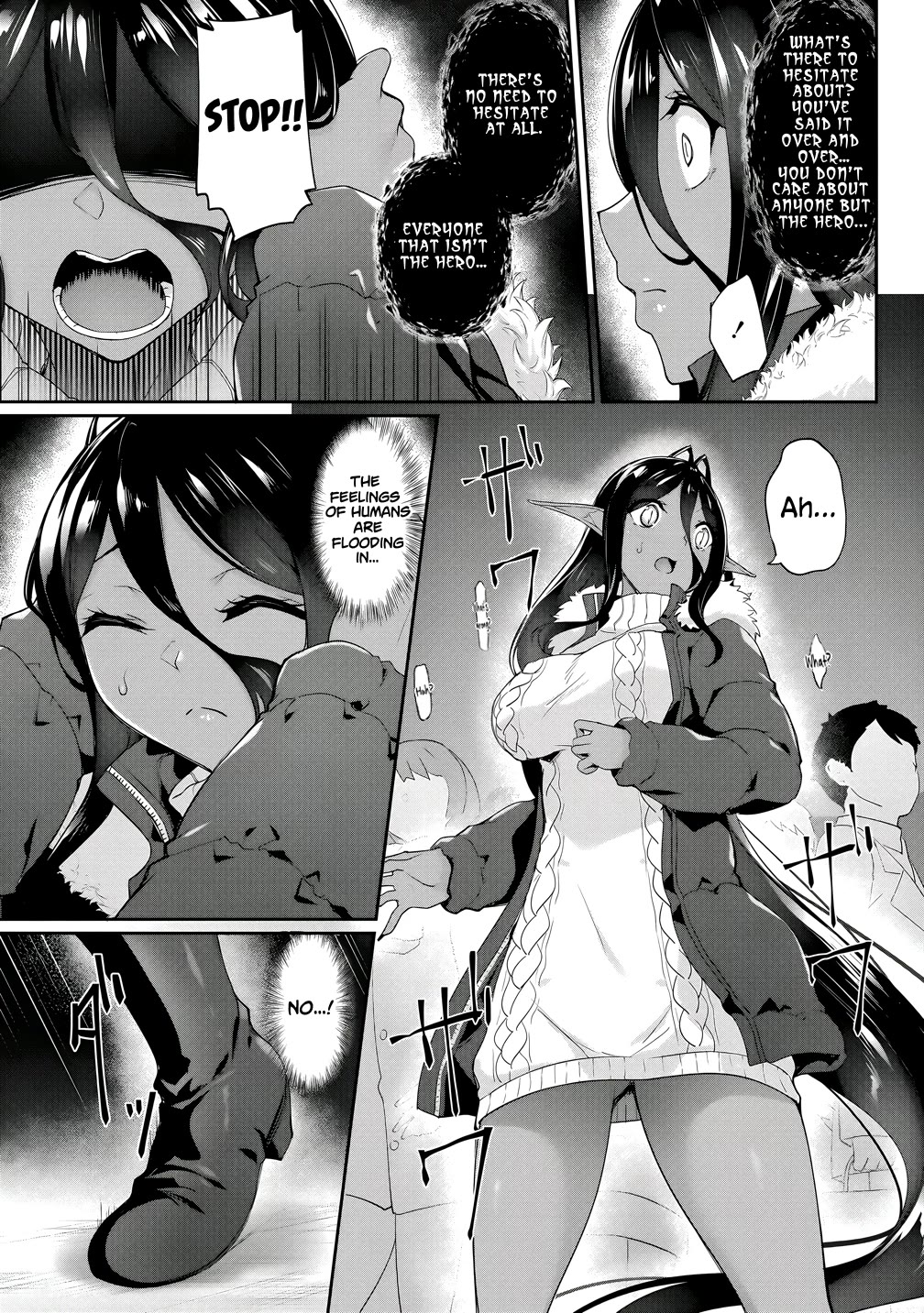 Chotto dake ai ga omoi Dark Elf ga isekai kara oikakete kita Chapter 27 - Page 7