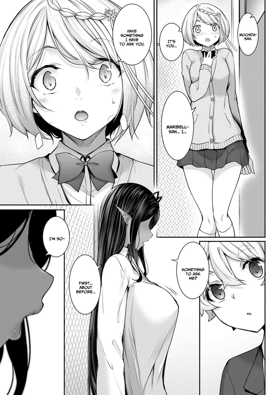 Chotto dake ai ga omoi Dark Elf ga isekai kara oikakete kita Chapter 4 - Page 12