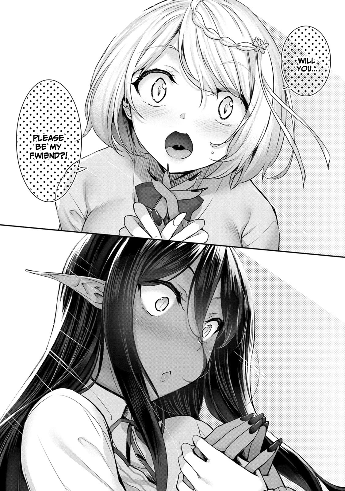 Chotto dake ai ga omoi Dark Elf ga isekai kara oikakete kita Chapter 4 - Page 15