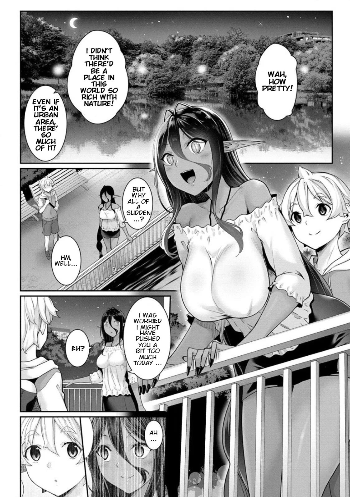 Chotto dake ai ga omoi Dark Elf ga isekai kara oikakete kita Chapter 6 - Page 15