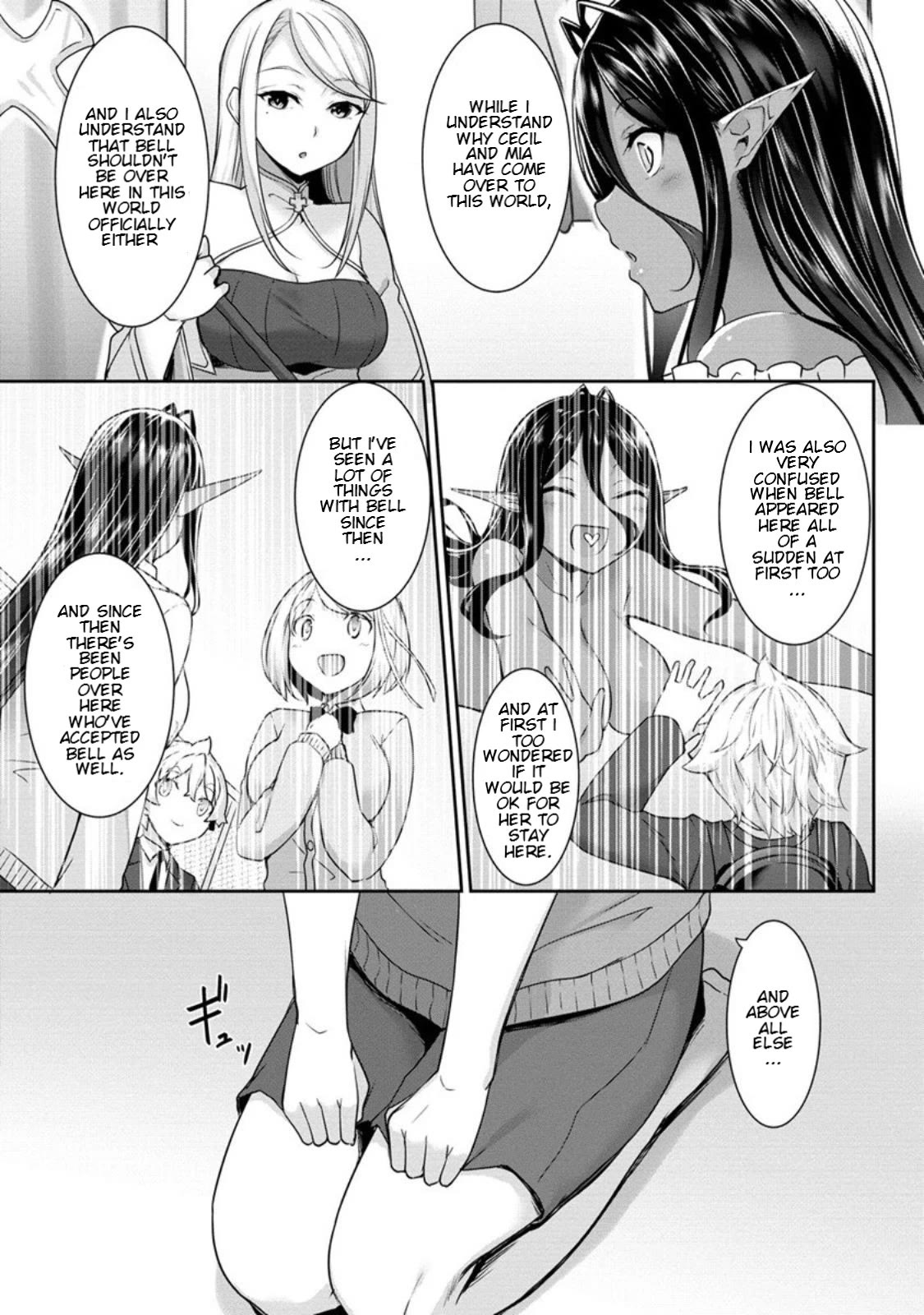 Chotto dake ai ga omoi Dark Elf ga isekai kara oikakete kita Chapter 7 - Page 12
