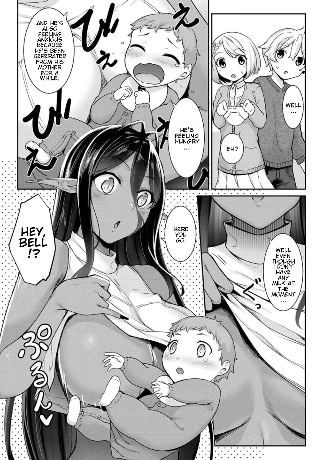 Chotto dake ai ga omoi Dark Elf ga isekai kara oikakete kita Chapter 8 - Page 7