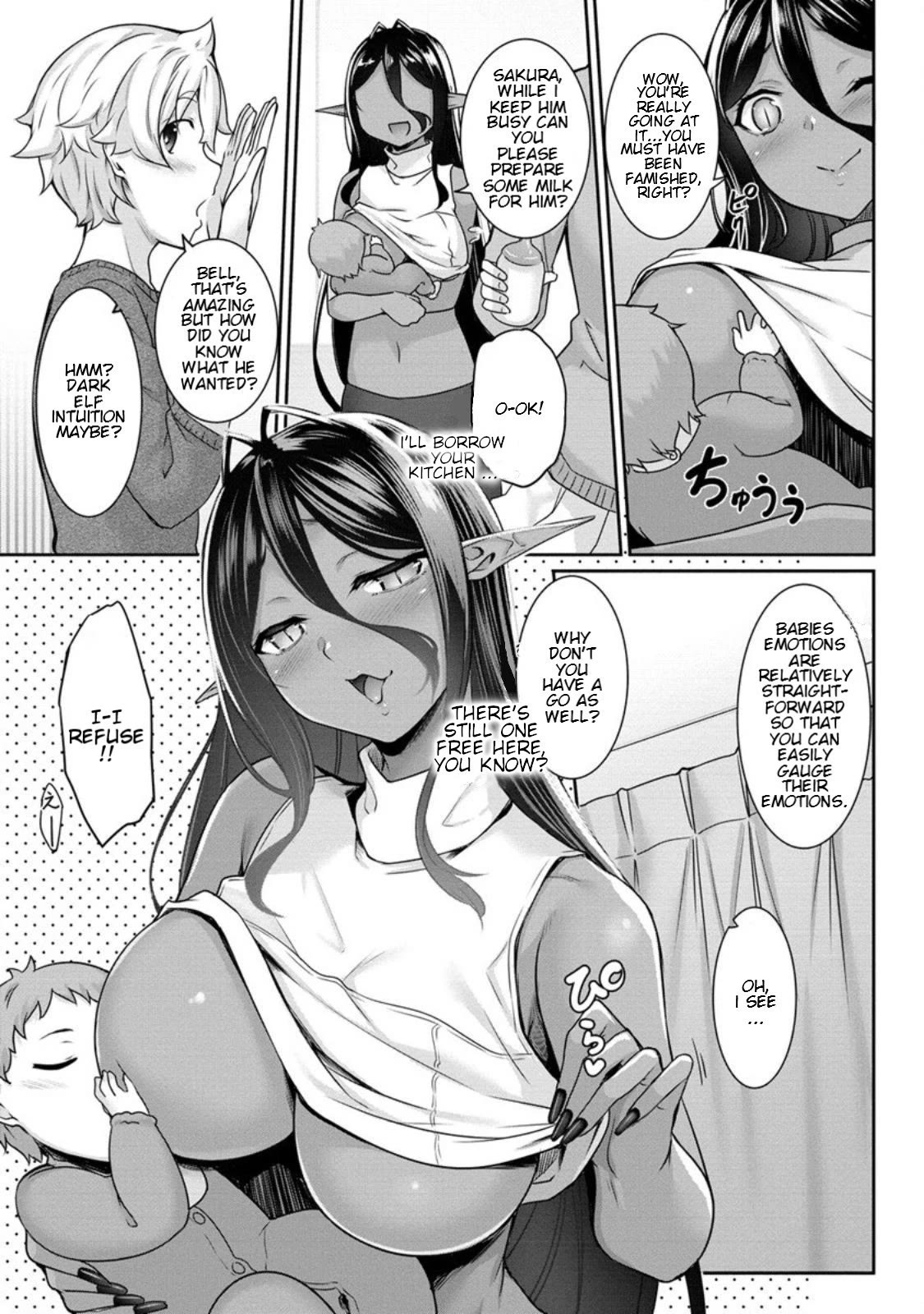 Chotto dake ai ga omoi Dark Elf ga isekai kara oikakete kita Chapter 8 - Page 9