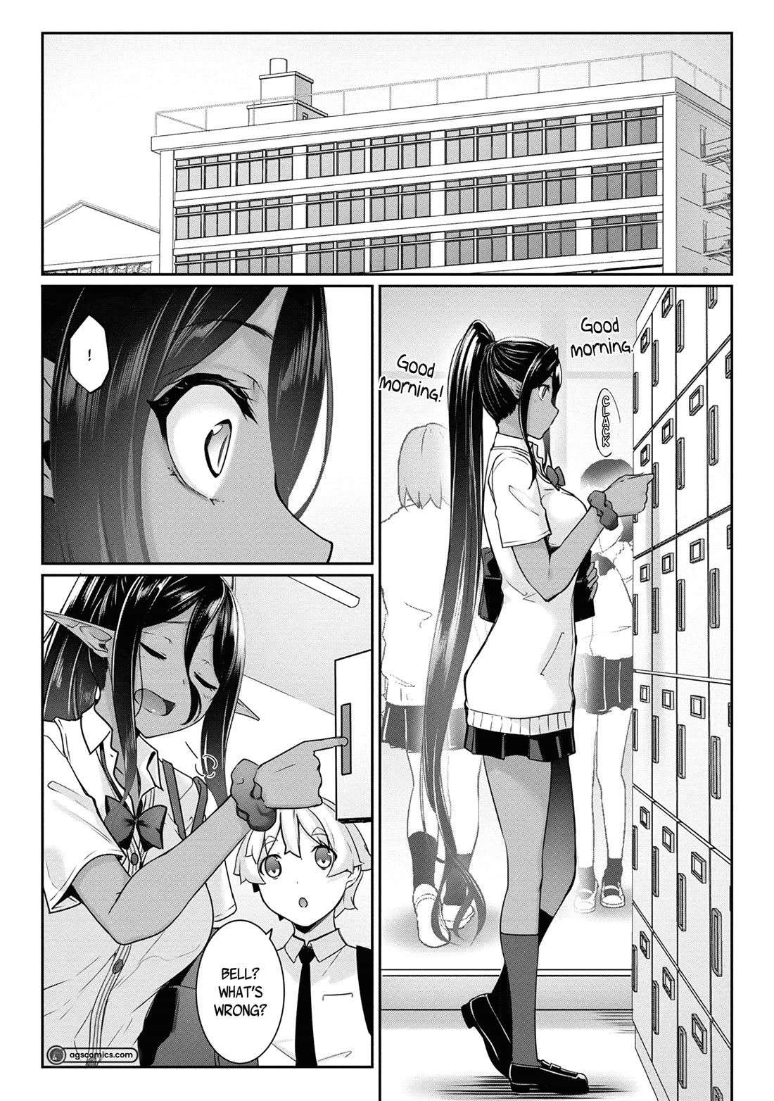 Chotto dake ai ga omoi Dark Elf ga isekai kara oikakete kita Chapter 9 - Page 0