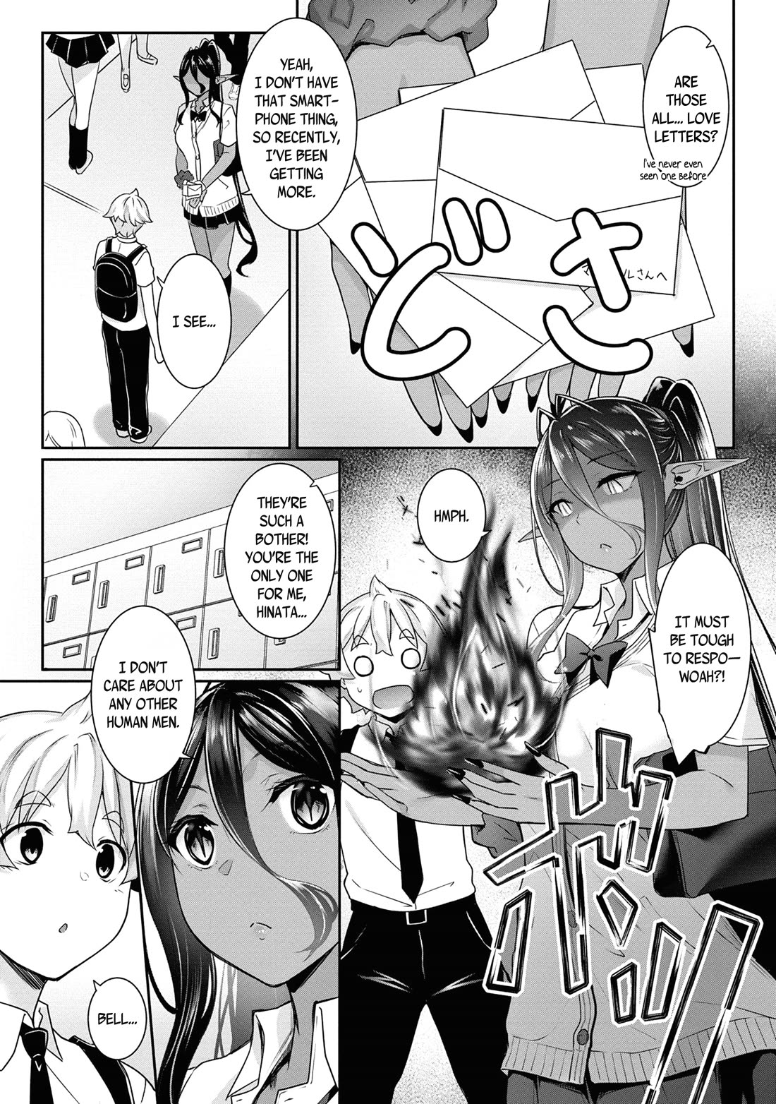 Chotto dake ai ga omoi Dark Elf ga isekai kara oikakete kita Chapter 9 - Page 2
