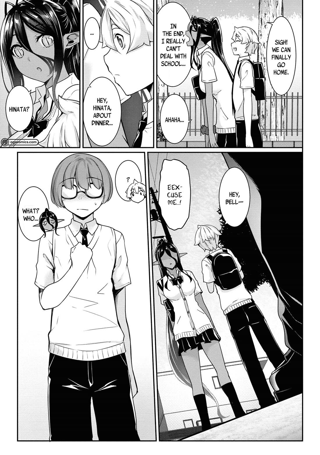 Chotto dake ai ga omoi Dark Elf ga isekai kara oikakete kita Chapter 9 - Page 8