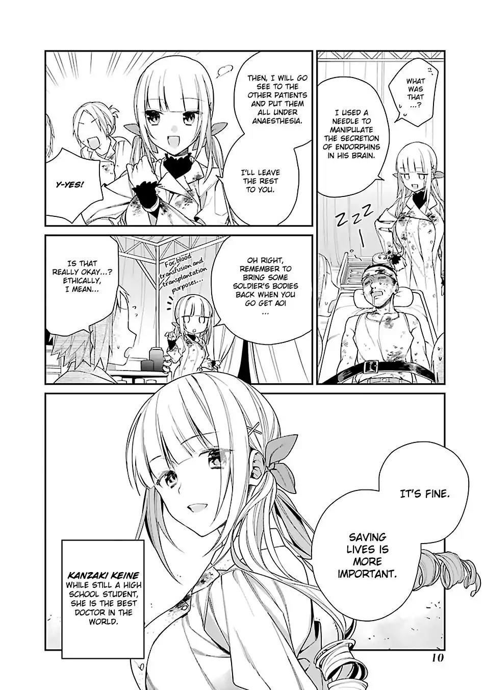 Choujin Koukousei-tachi wa Isekai demo Yoyuu de Ikinuku you desu! Chapter 1 - Page 6